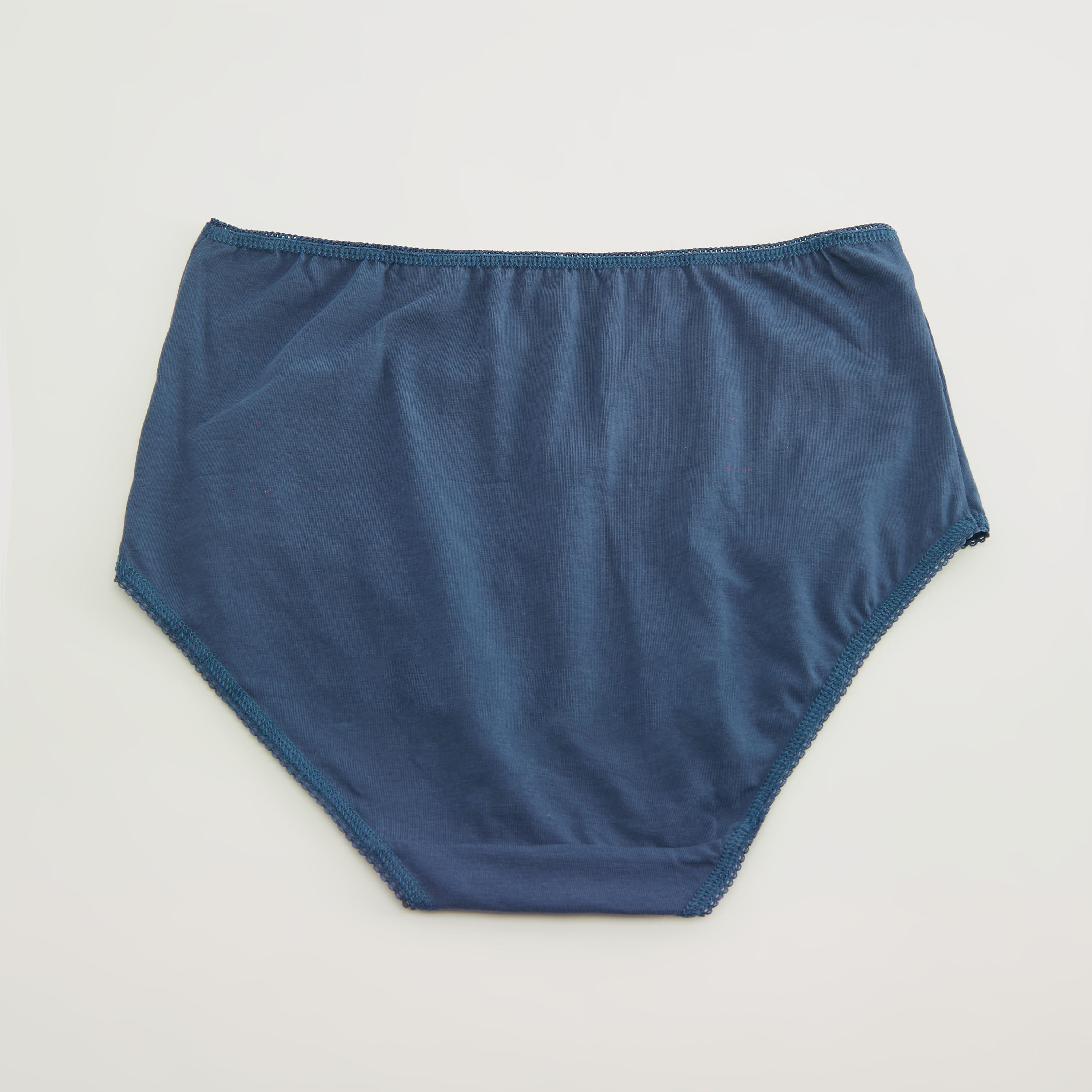سراويل داخليّة سادة بخصر مطّاطي - طقم من 3 قطع-women-clothing-lingerie-panties-image-4
