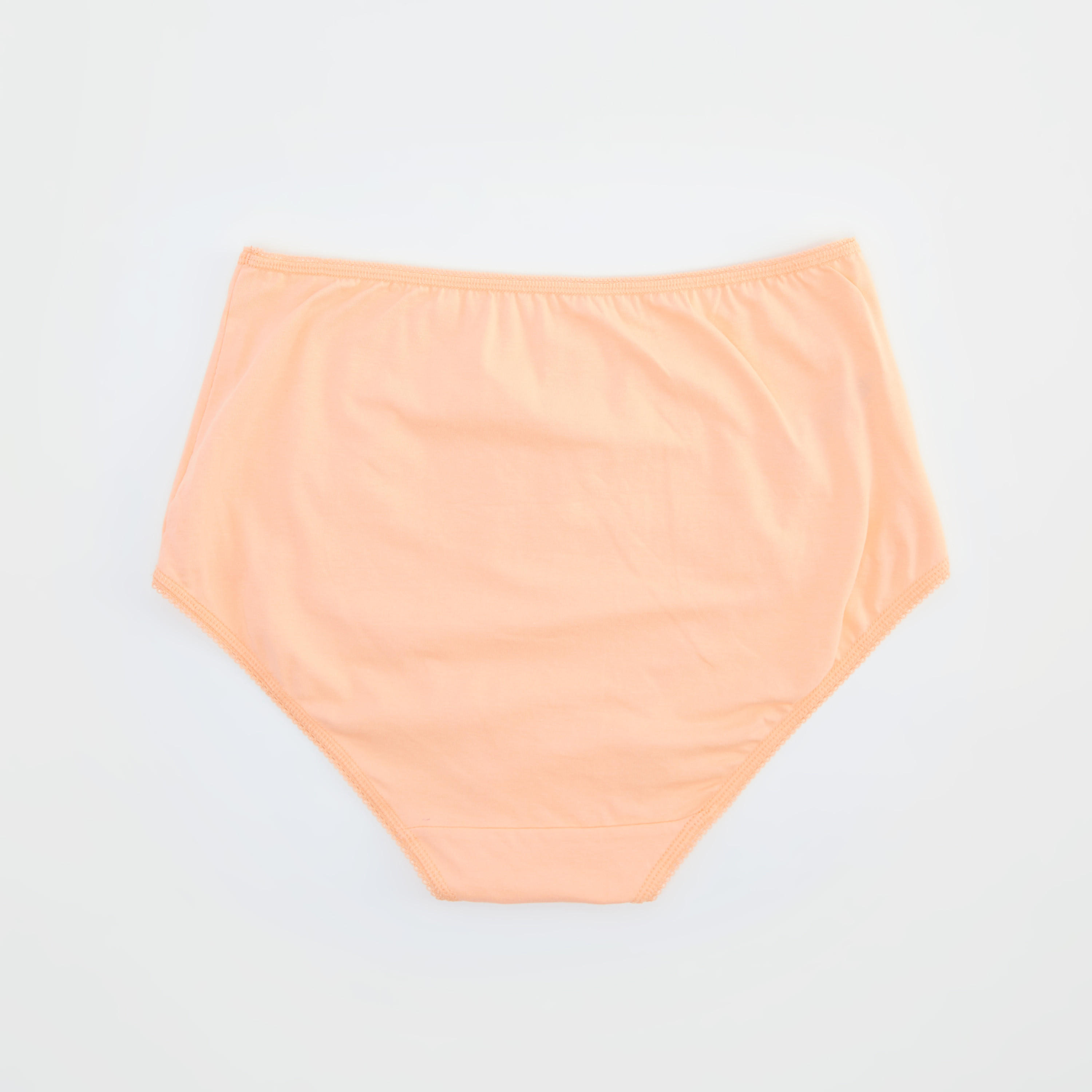 سروال داخلي كلاسيك سادة بتفاصيل فيونكة - طقم من 5 قطع-women-clothing-lingerie-panties-image-1