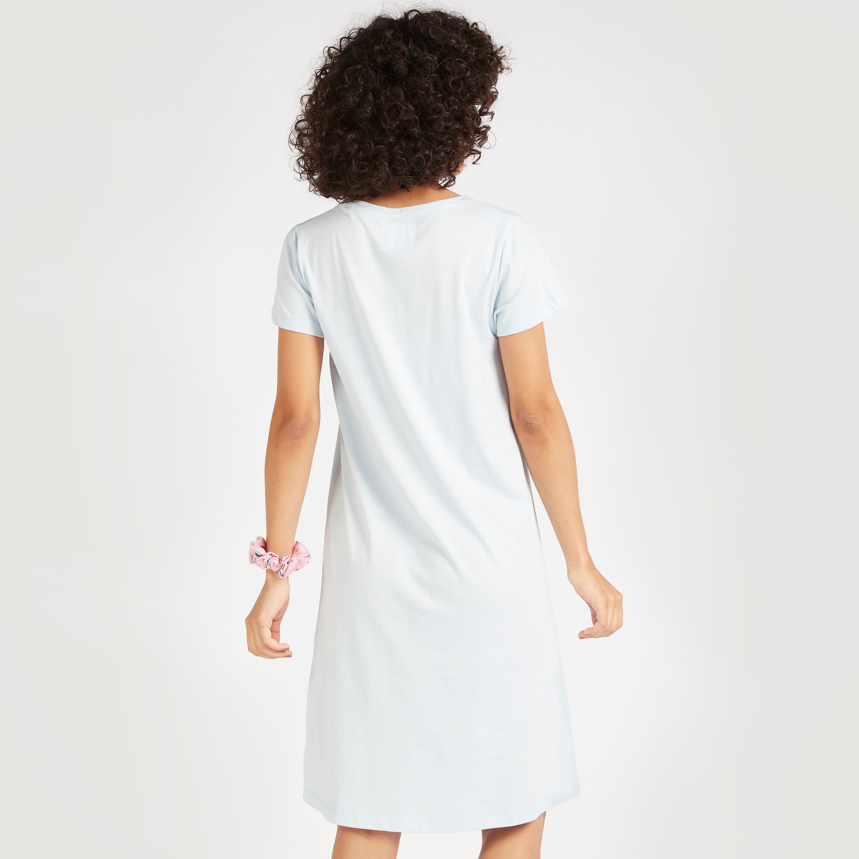 Set of 2 - Printed Sleepshirt with Short Sleeves-women-clothing-nightwear-nighties-image-7