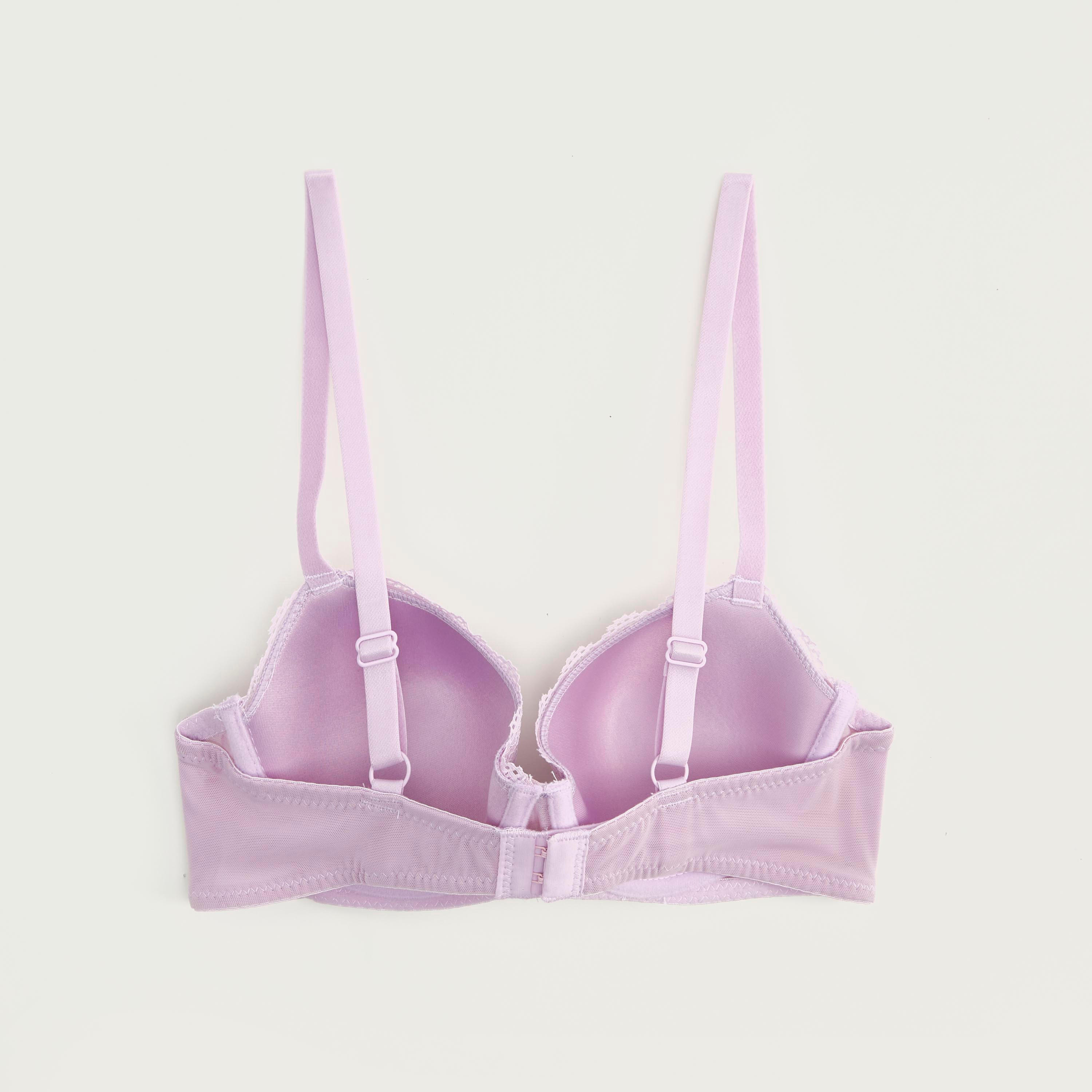 صدريّة بلانج مبطّنة بطبعات منقّطة وأحزمة قابلة للتّعديل-women-clothing-lingerie-bras-image-4