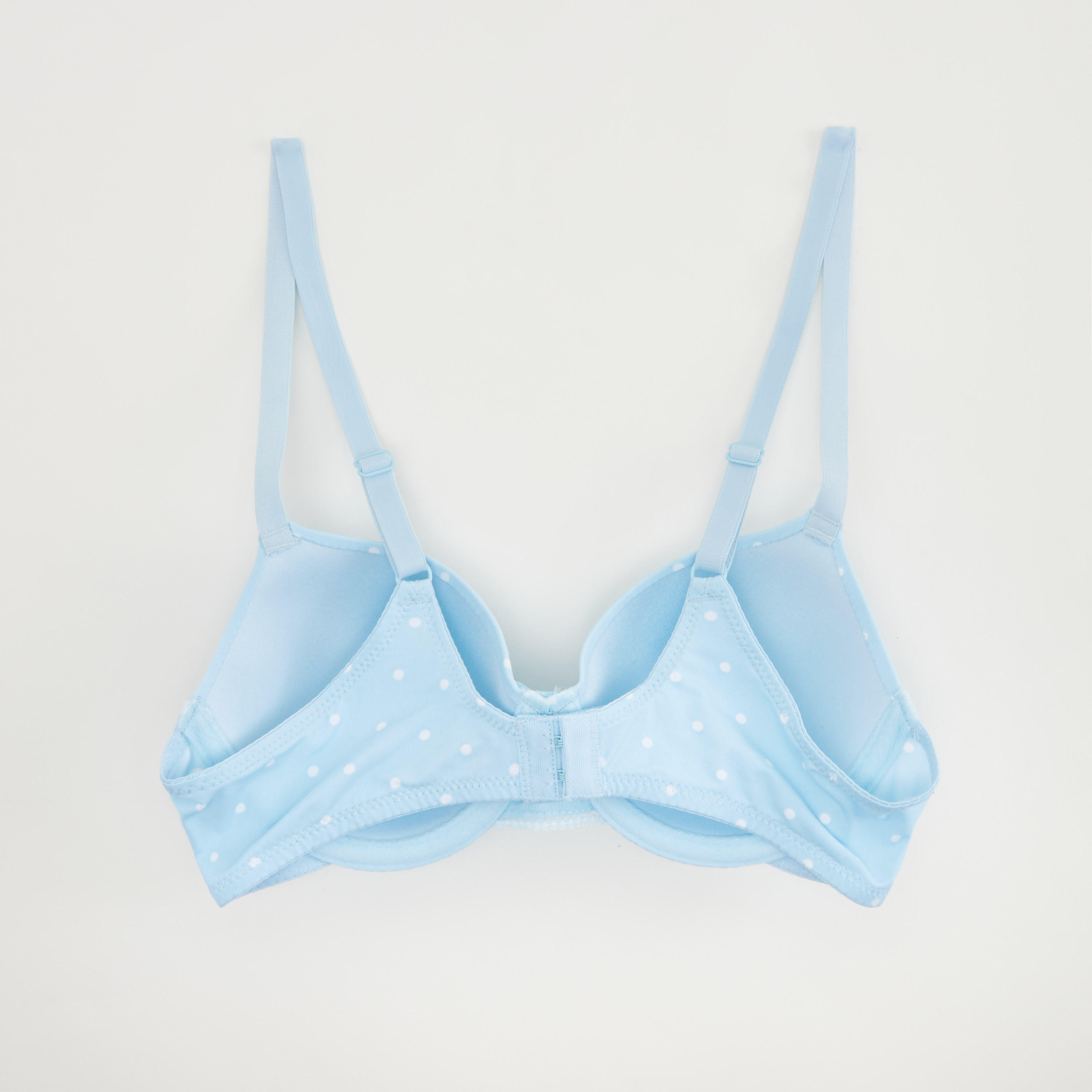 صدريّة ديمي منقّطة بطبعات منقّطة وزينة فيونكة-women-clothing-lingerie-bras-image-2