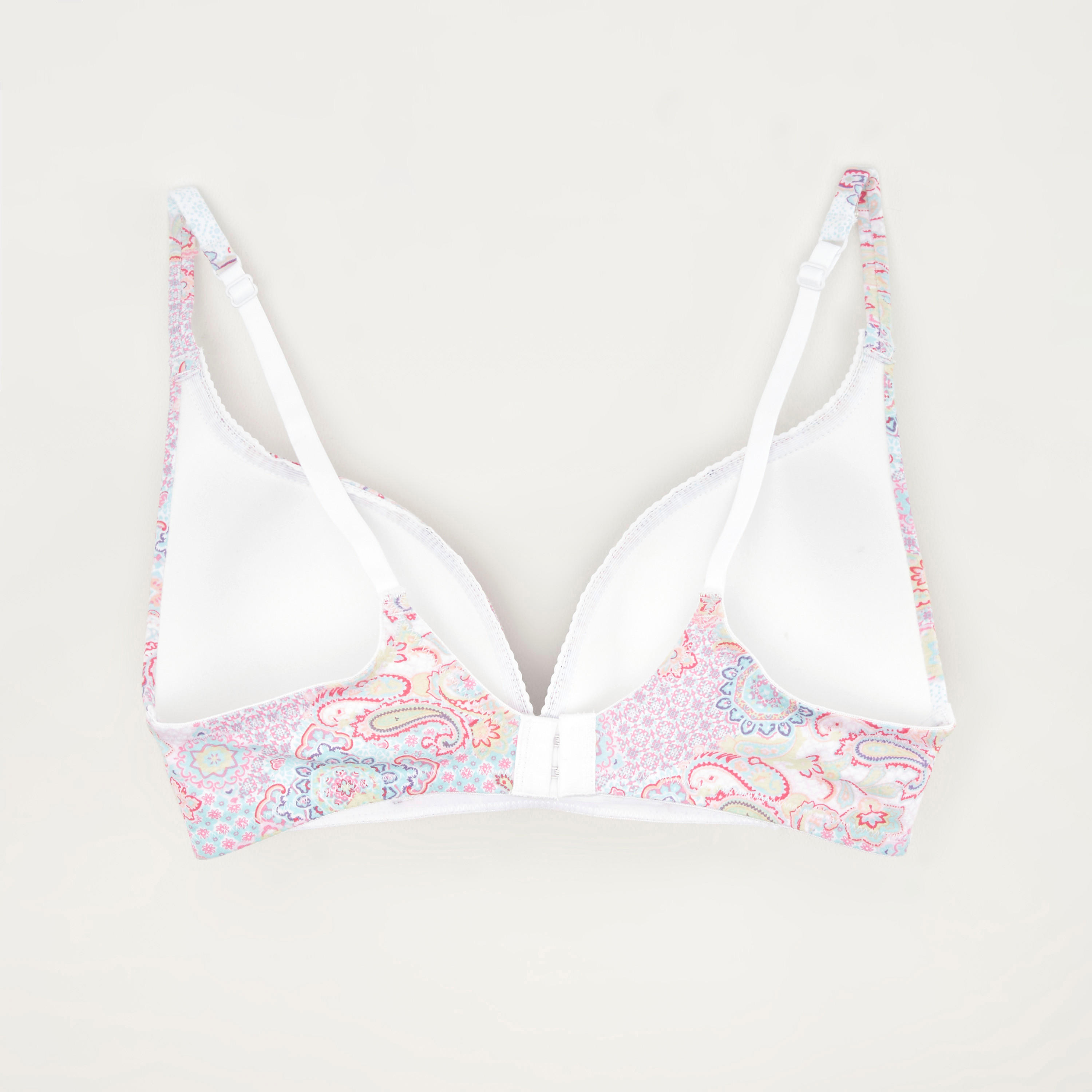 صدريّة بلانج مبطّنة بخطاف إغلاق ناعم - طقم من قطعتين-women-clothing-lingerie-bras-image-2