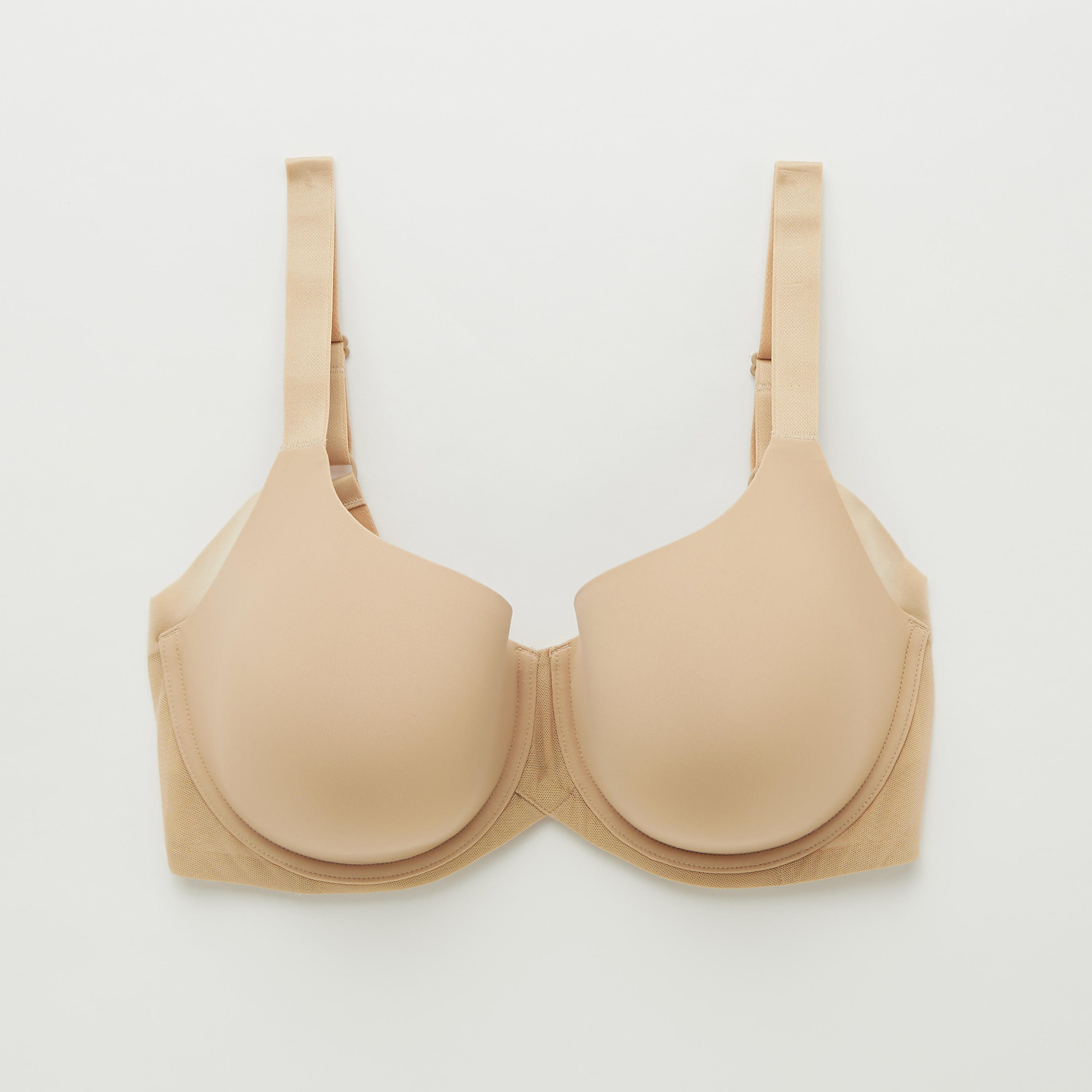 Solid Padded Plunge Bra-women-clothing-lingerie-bras-image-1