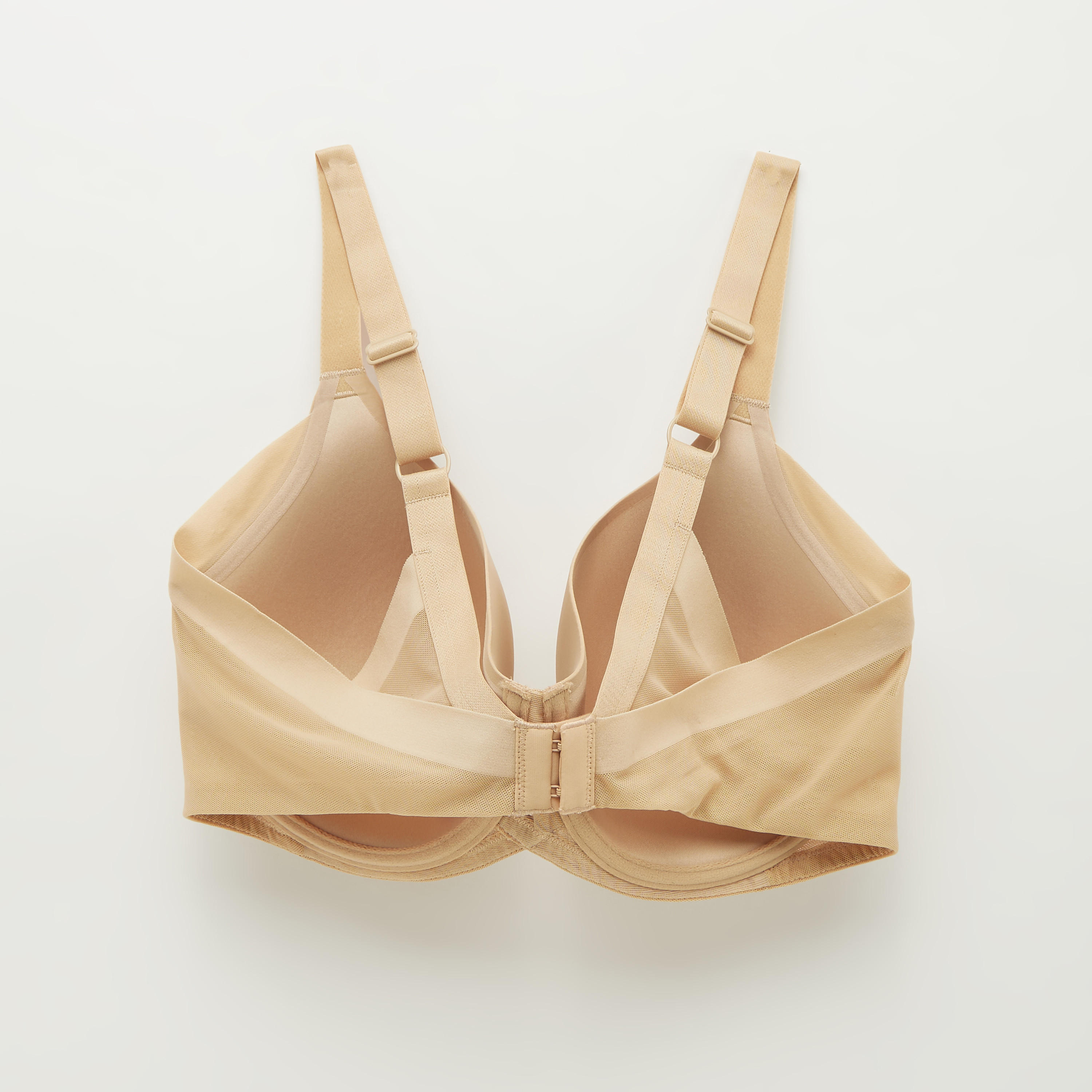 Solid Padded Plunge Bra-women-clothing-lingerie-bras-image-3