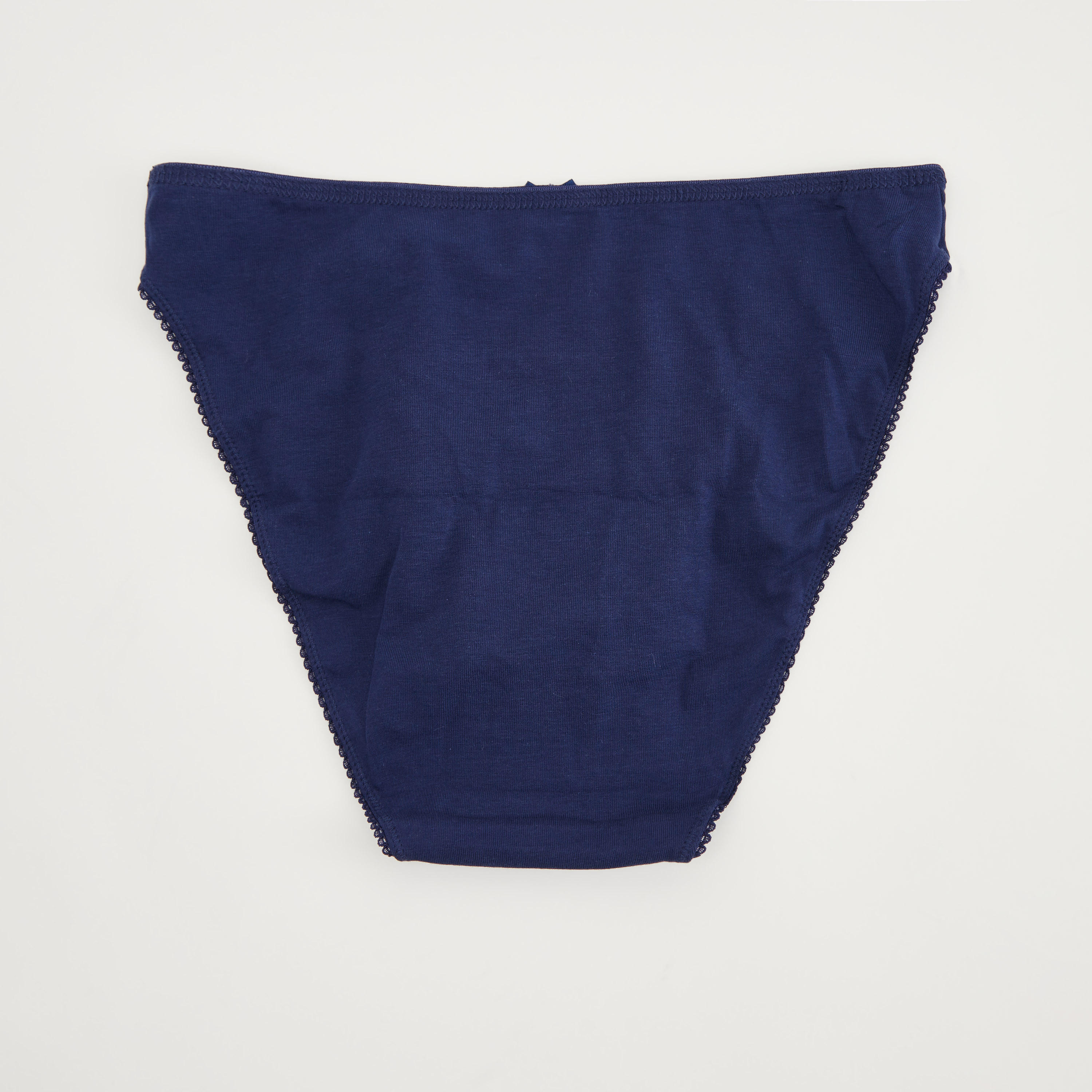 سراويل داخليّة هيبستر سادة بفيونكة - طقم من 5 قطع-women-clothing-lingerie-panties-image-4
