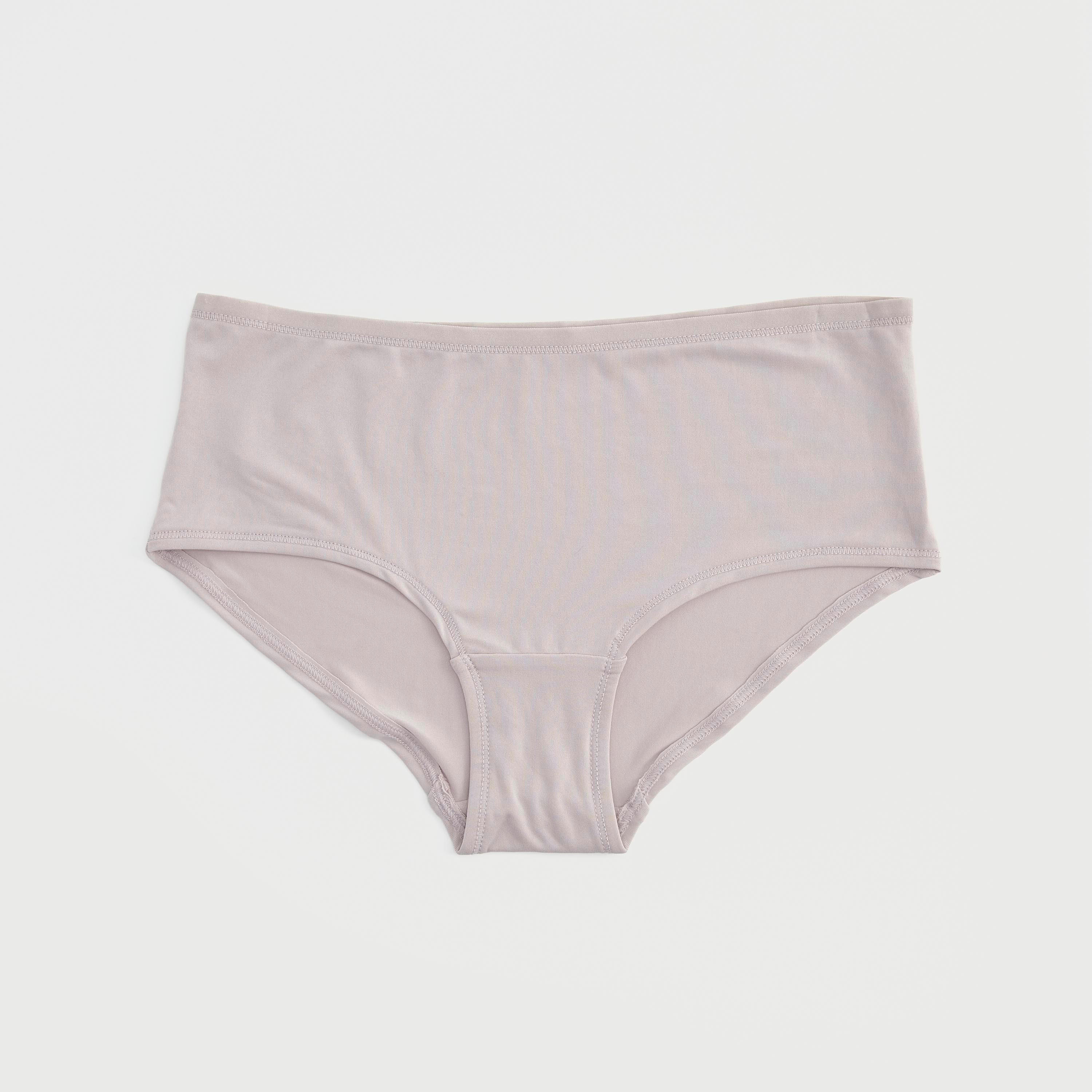 Set of 5 - Solid Boyshort Briefs with Elasticated Waistband-women-clothing-lingerie-panties-image-3