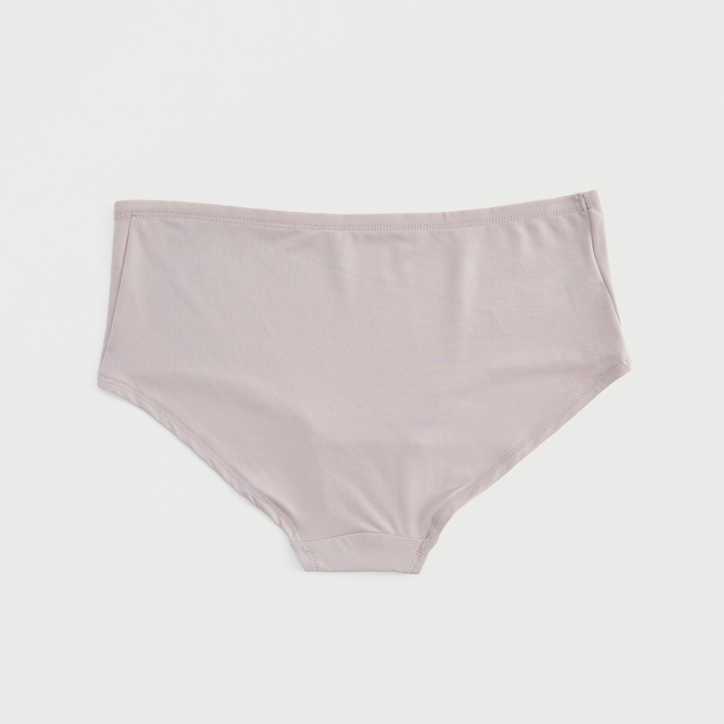 Set of 5 - Solid Boyshort Briefs with Elasticated Waistband-women-clothing-lingerie-panties-image-4
