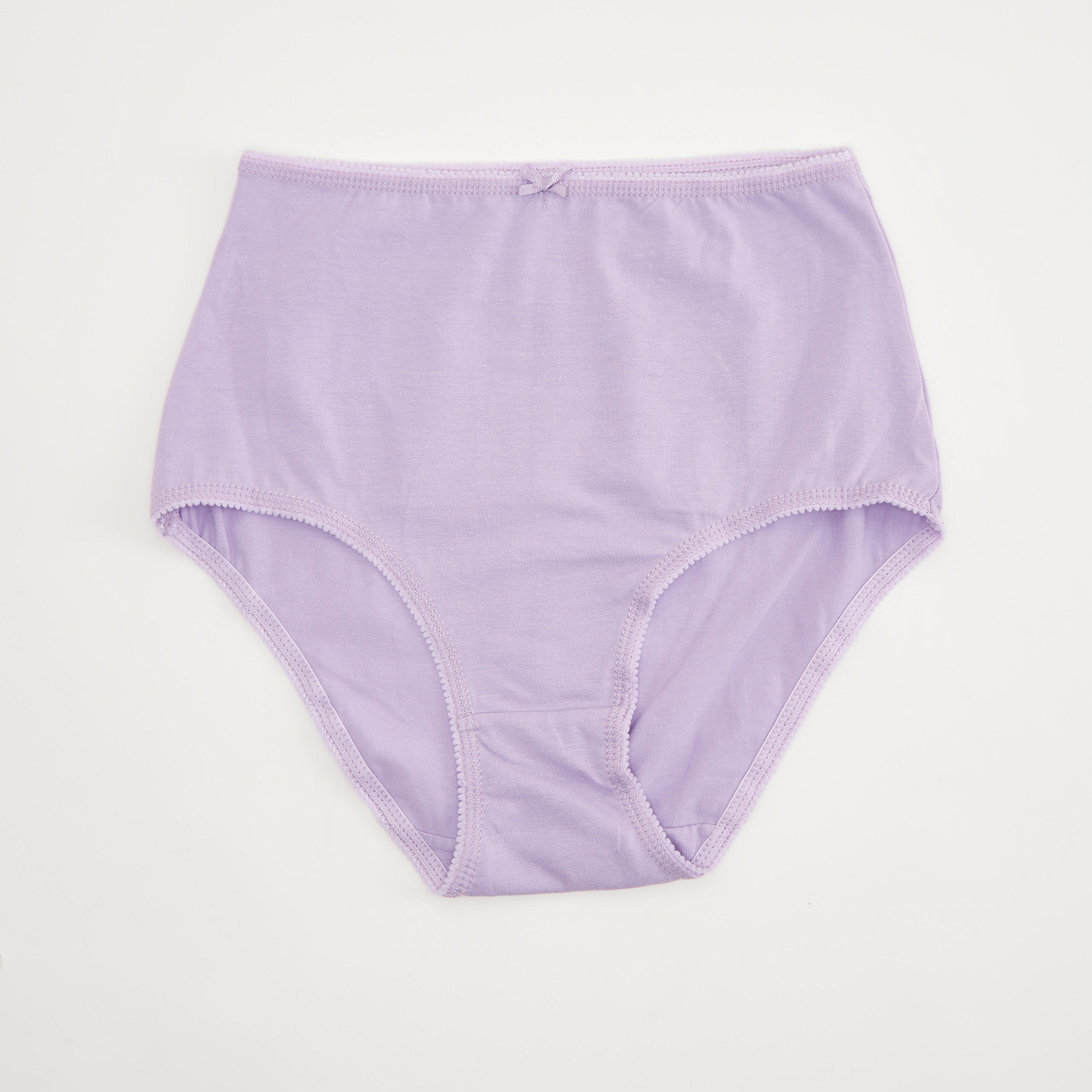 Set of 5 - Solid Classic Briefs with Bow Accent-women-clothing-lingerie-panties-image-3