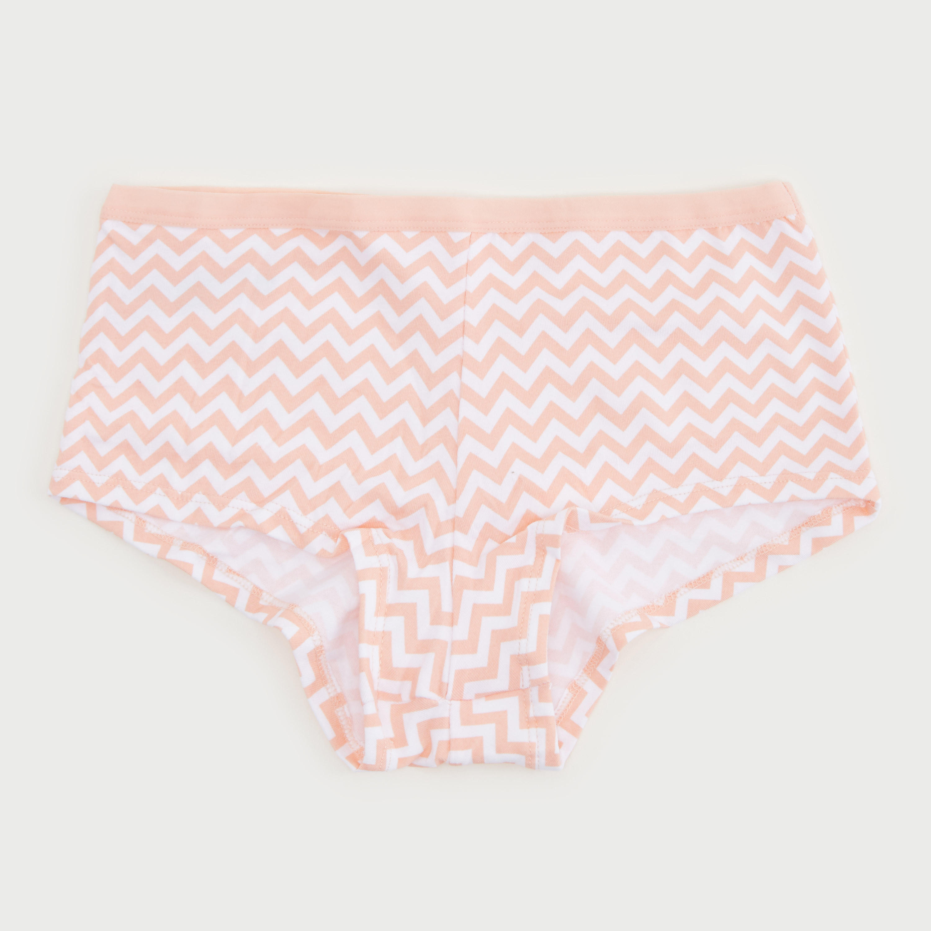 سراويل بوي شورت متنوّعة بخصر مطّاطي - طقم من 5 قطع-women-clothing-lingerie-panties-image-2