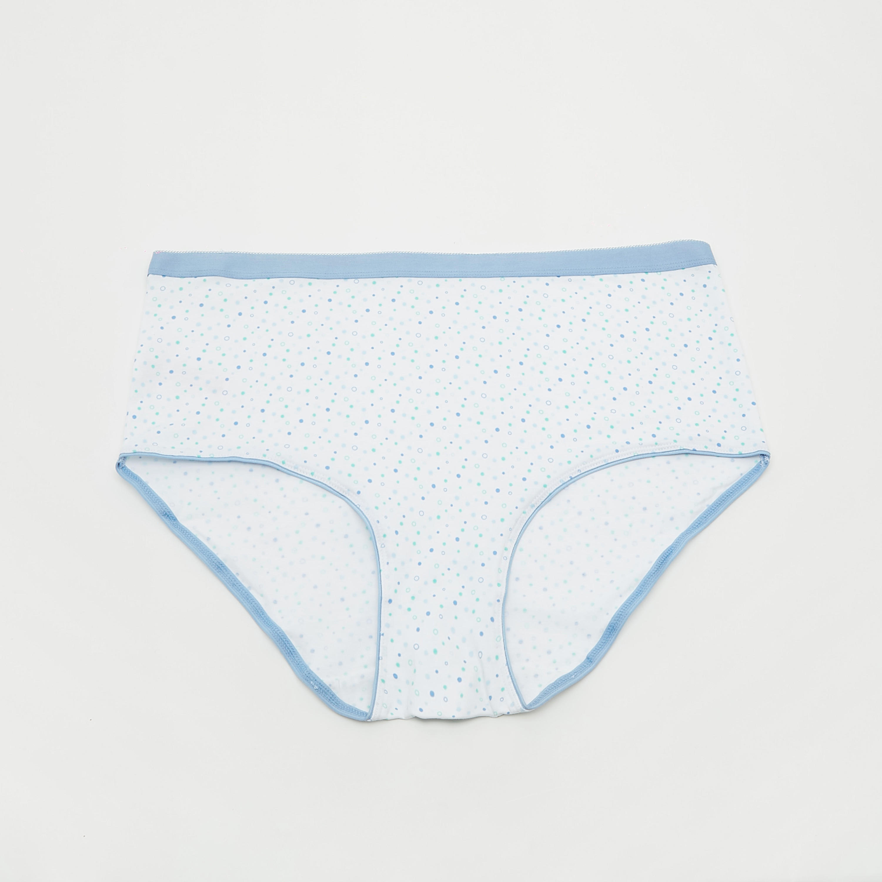 سراويل داخلية متنوّعة بخصر مطّاطي - طقم من 3 قطع-women-clothing-lingerie-panties-image-2