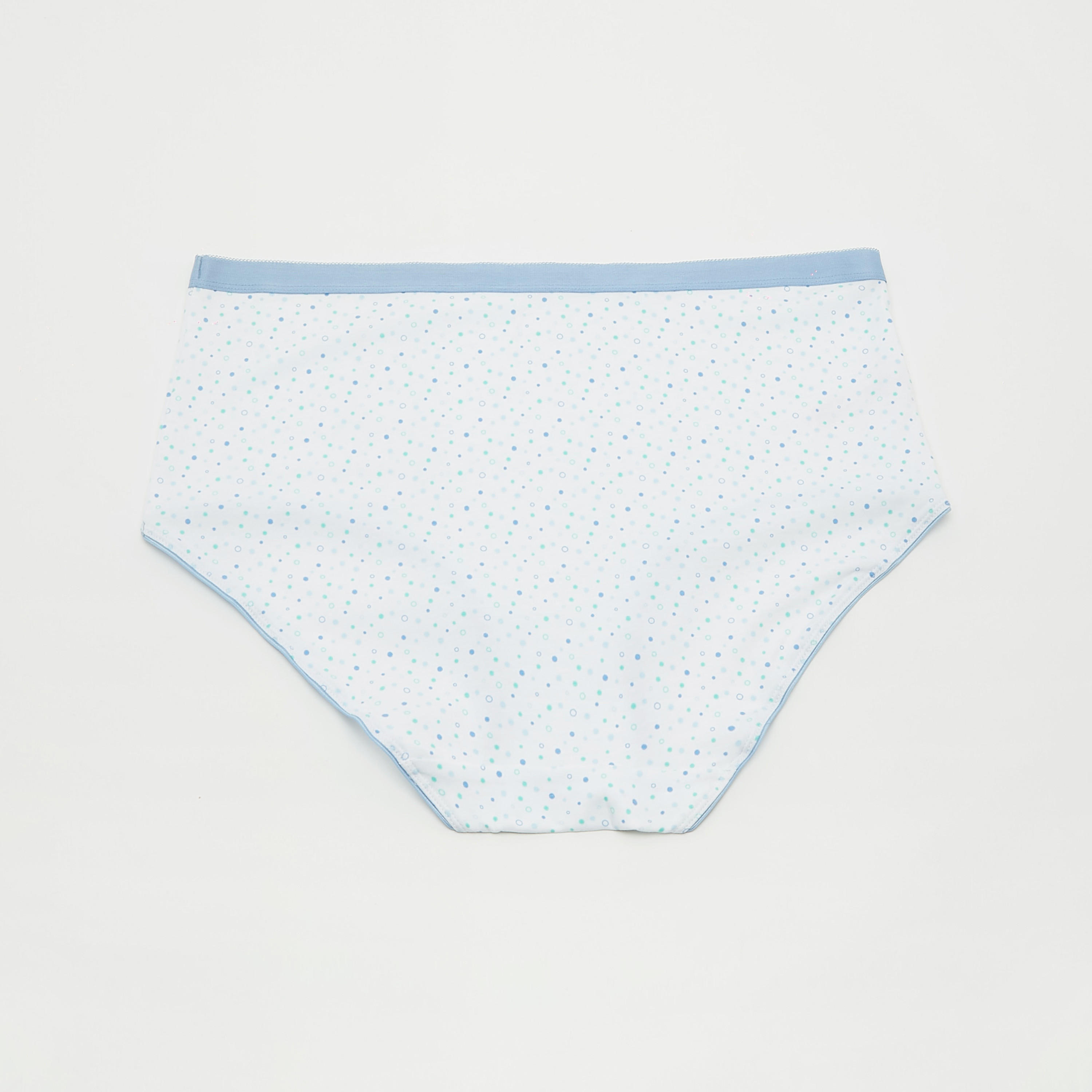 سراويل داخلية متنوّعة بخصر مطّاطي - طقم من 3 قطع-women-clothing-lingerie-panties-image-1