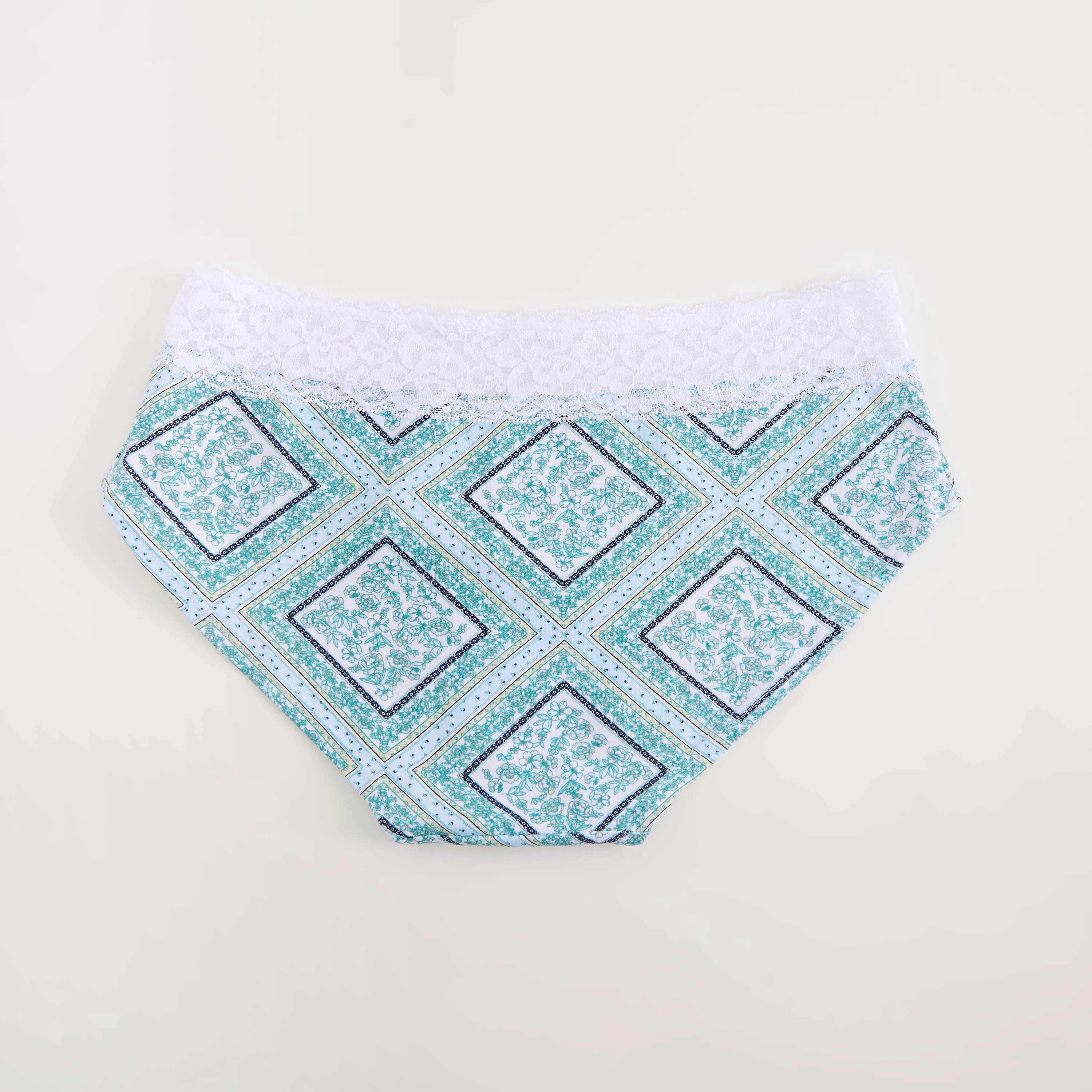 سروال داخلي بطبعات أزهار وتفاصيل دانتيل-women-clothing-lingerie-panties-image-3