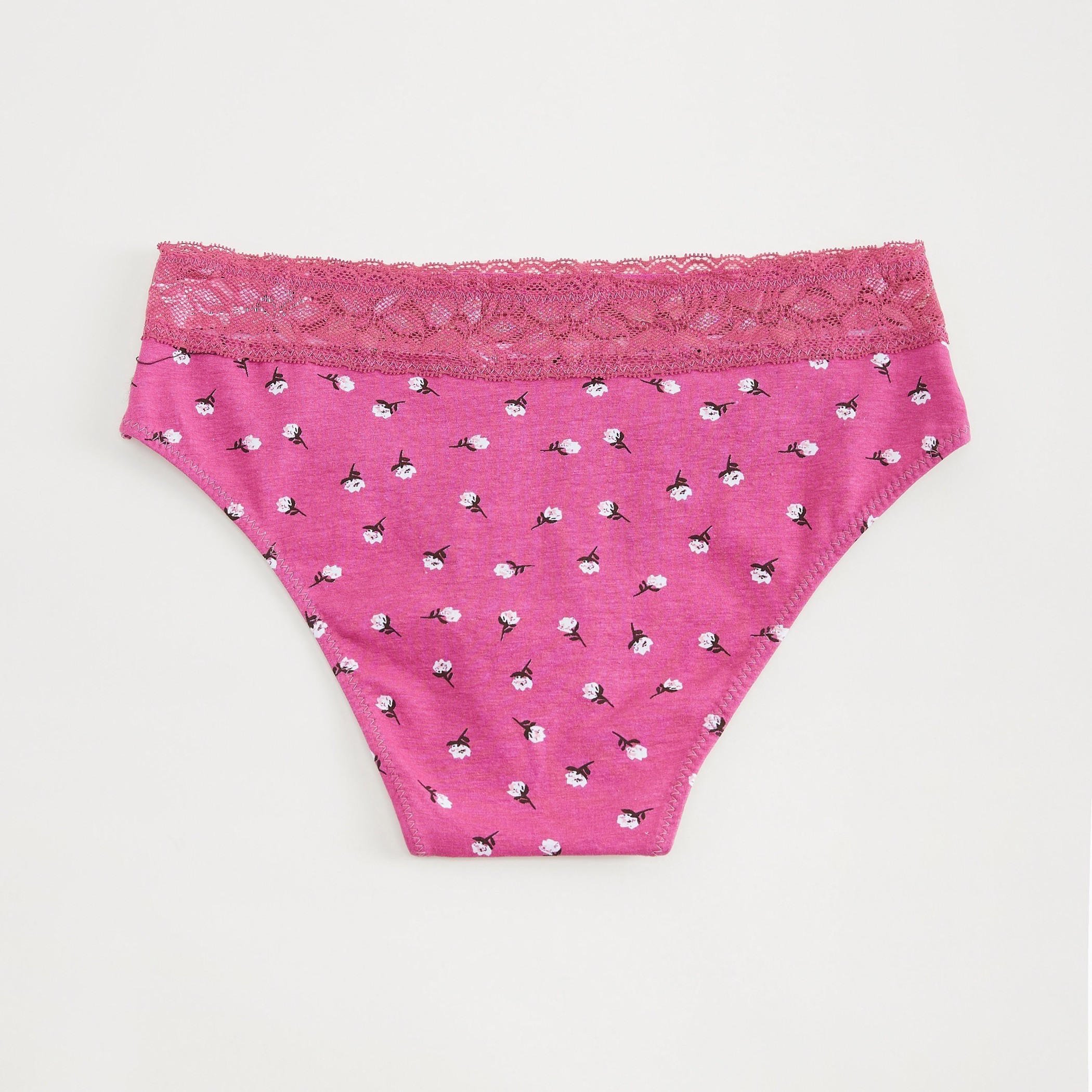سروال داخلي بطبعات أزهار وتفاصيل دانتيل-women-clothing-lingerie-panties-image-3