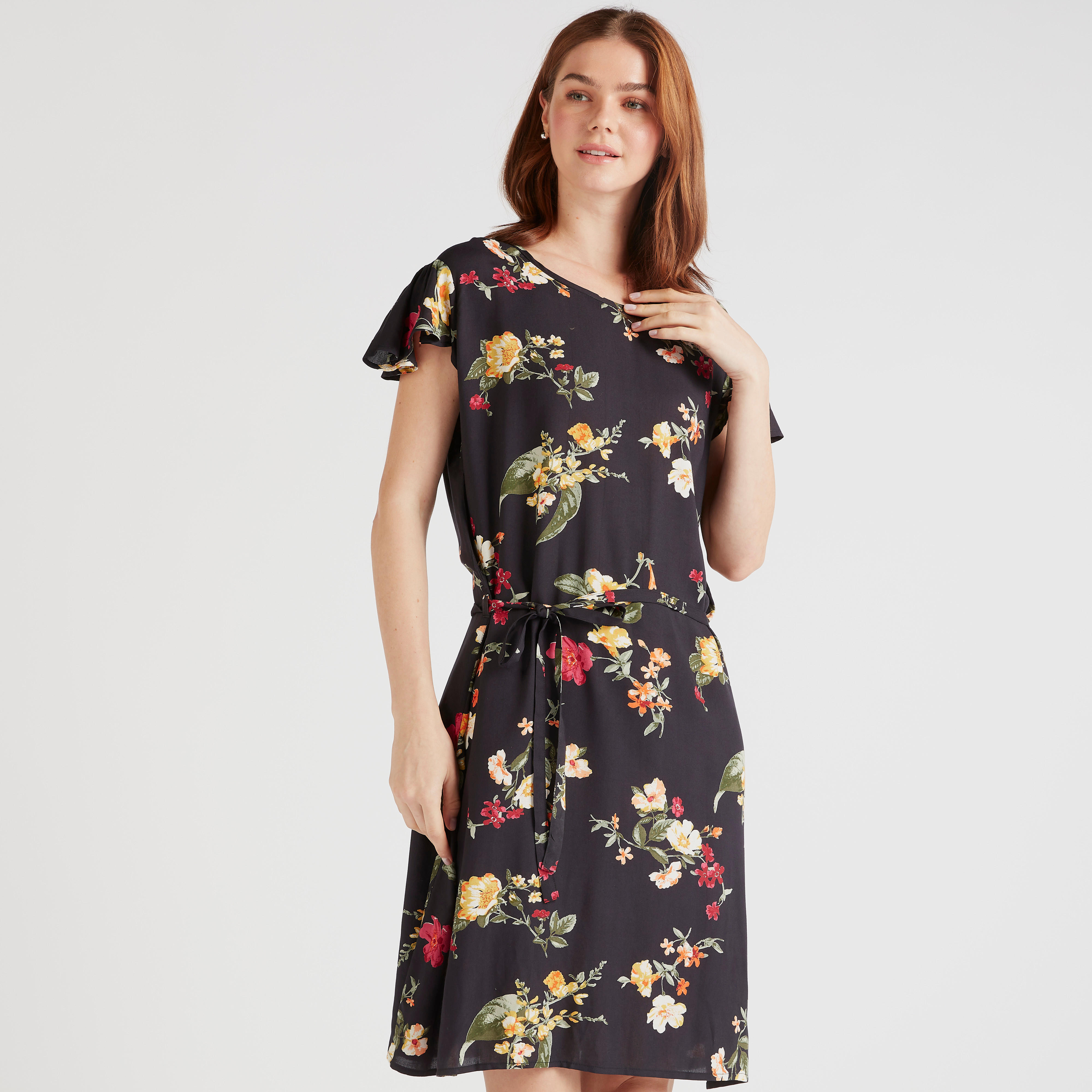 قميص نوم بحزام ربط - طقم من قطعتين-women-clothing-nightwear-nighties-image-3