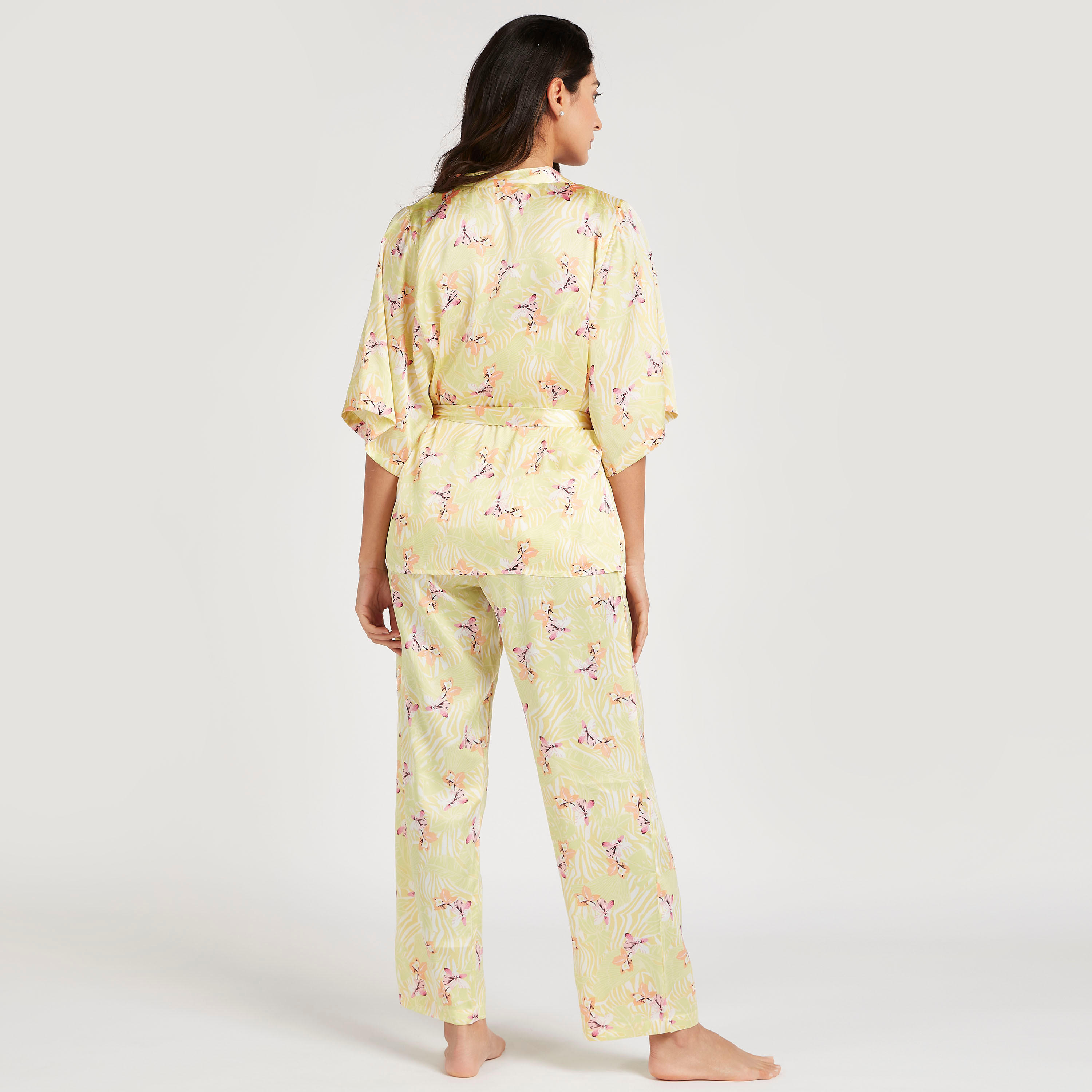 Floral Print 3-Piece Pyjama Set-women-clothing-nightwear-pyjamas-longsets-image-4