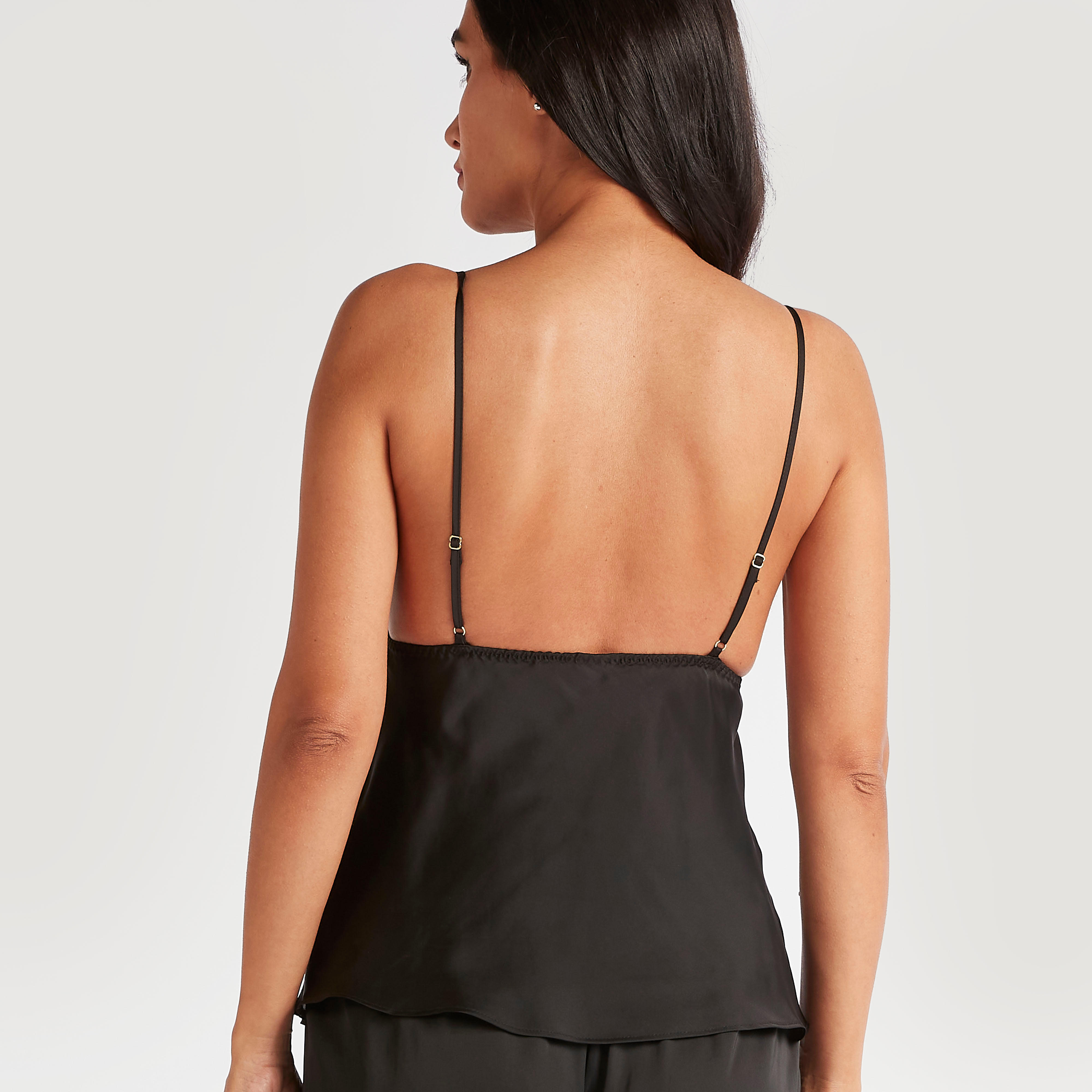 طقم بنطلون بيجاما وبلوزة كامي دانتيل-women-clothing-nightwear-pyjamas-longsets-image-4