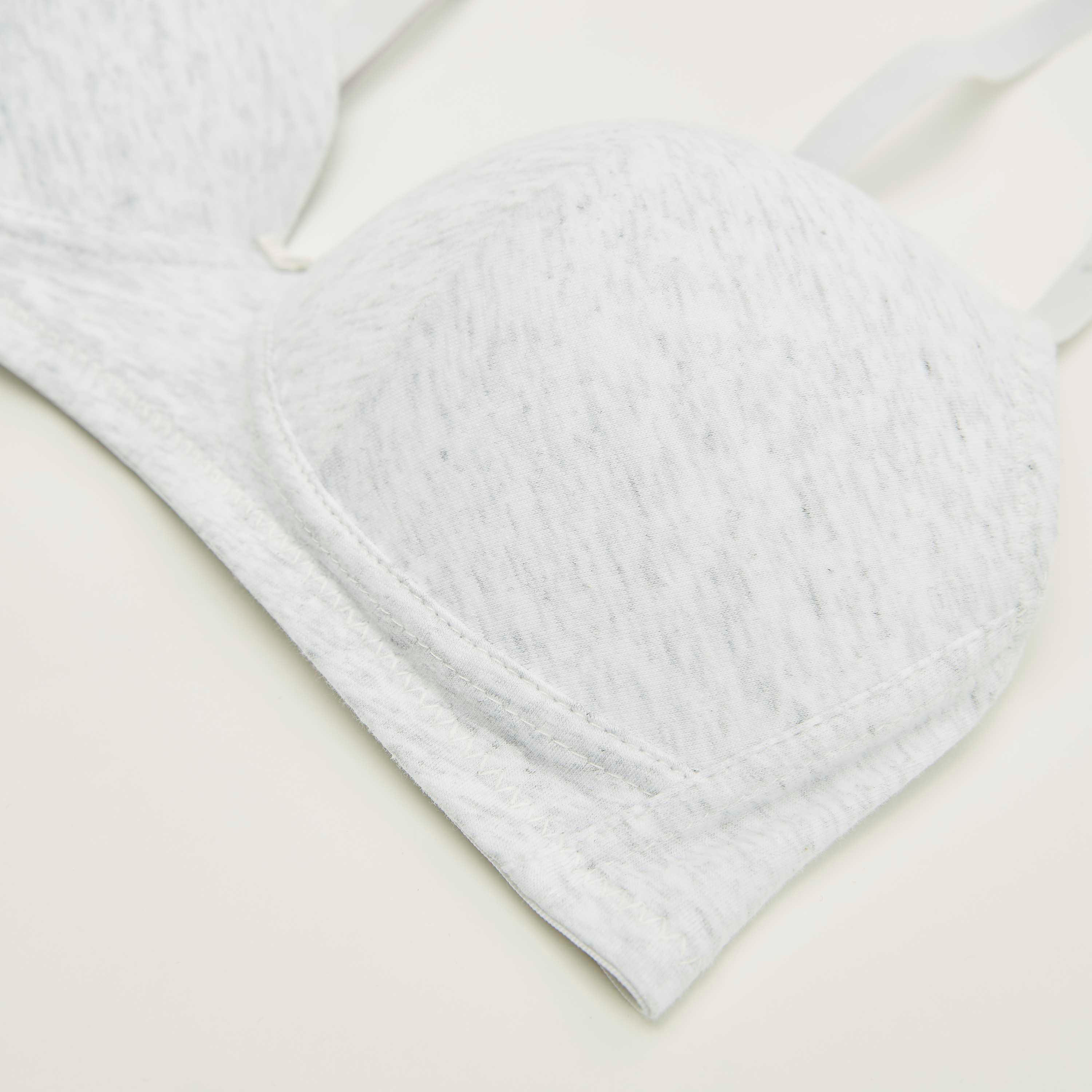 صدرية ديمي مبطّنة سادة بخطّاف إغلاق-women-clothing-lingerie-bras-image-3