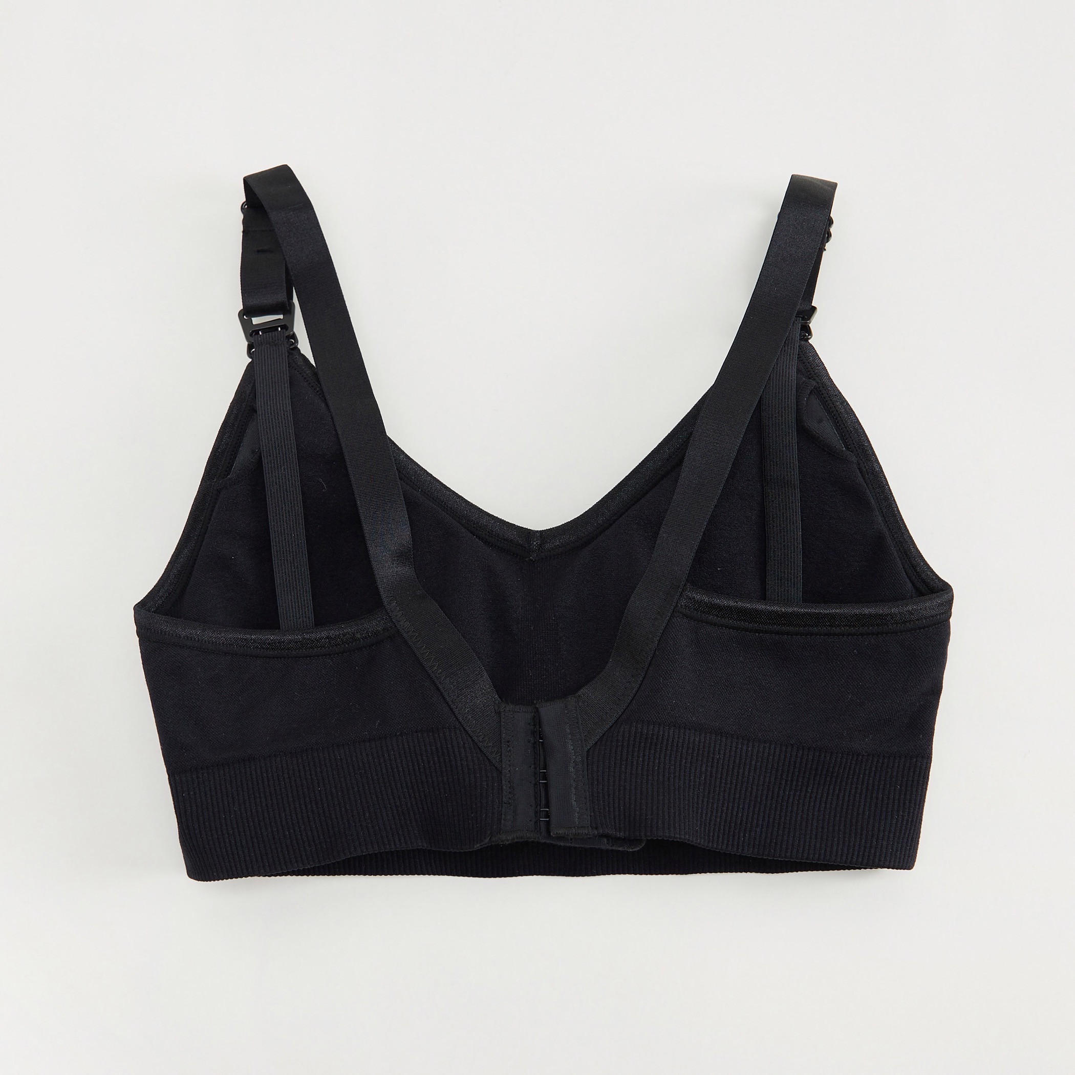 Solid Seamless Padded Maternity Bra-women-clothing-lingerie-bras-image-3