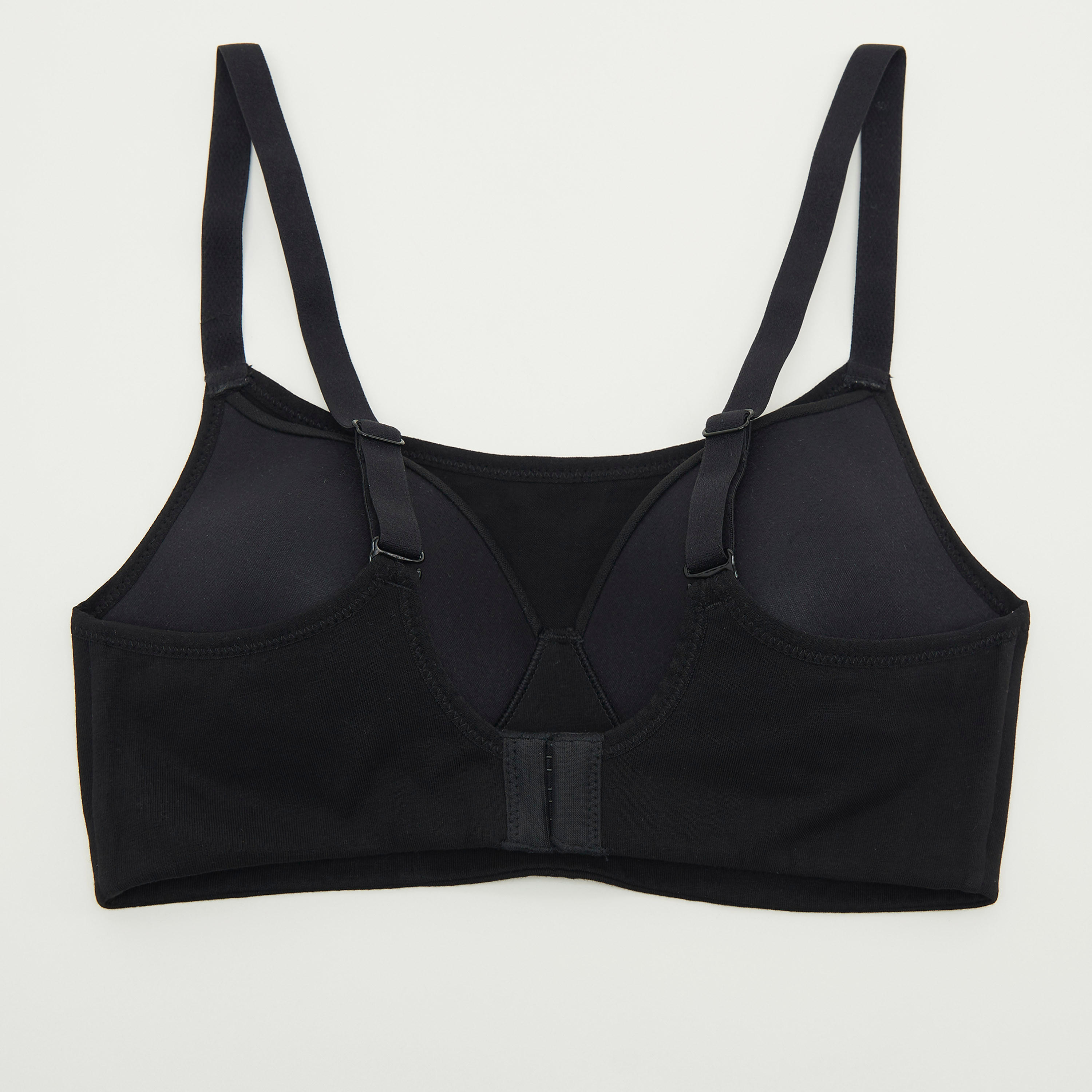 صدرية رياضيّة سادة مبطّنة بأحزمة قابلة للتعديل-women-clothing-lingerie-bras-image-2