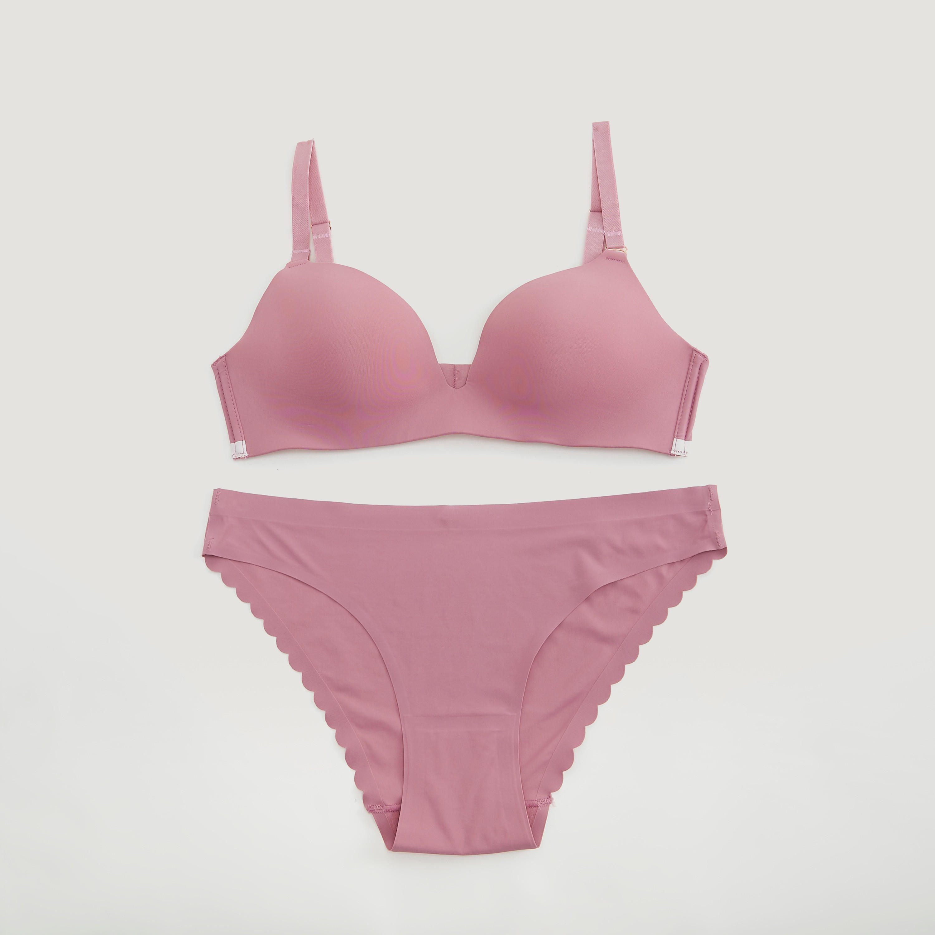 صدرية مبطنة سادة مع سراويل-women-clothing-lingerie-lingeriesets-image-5