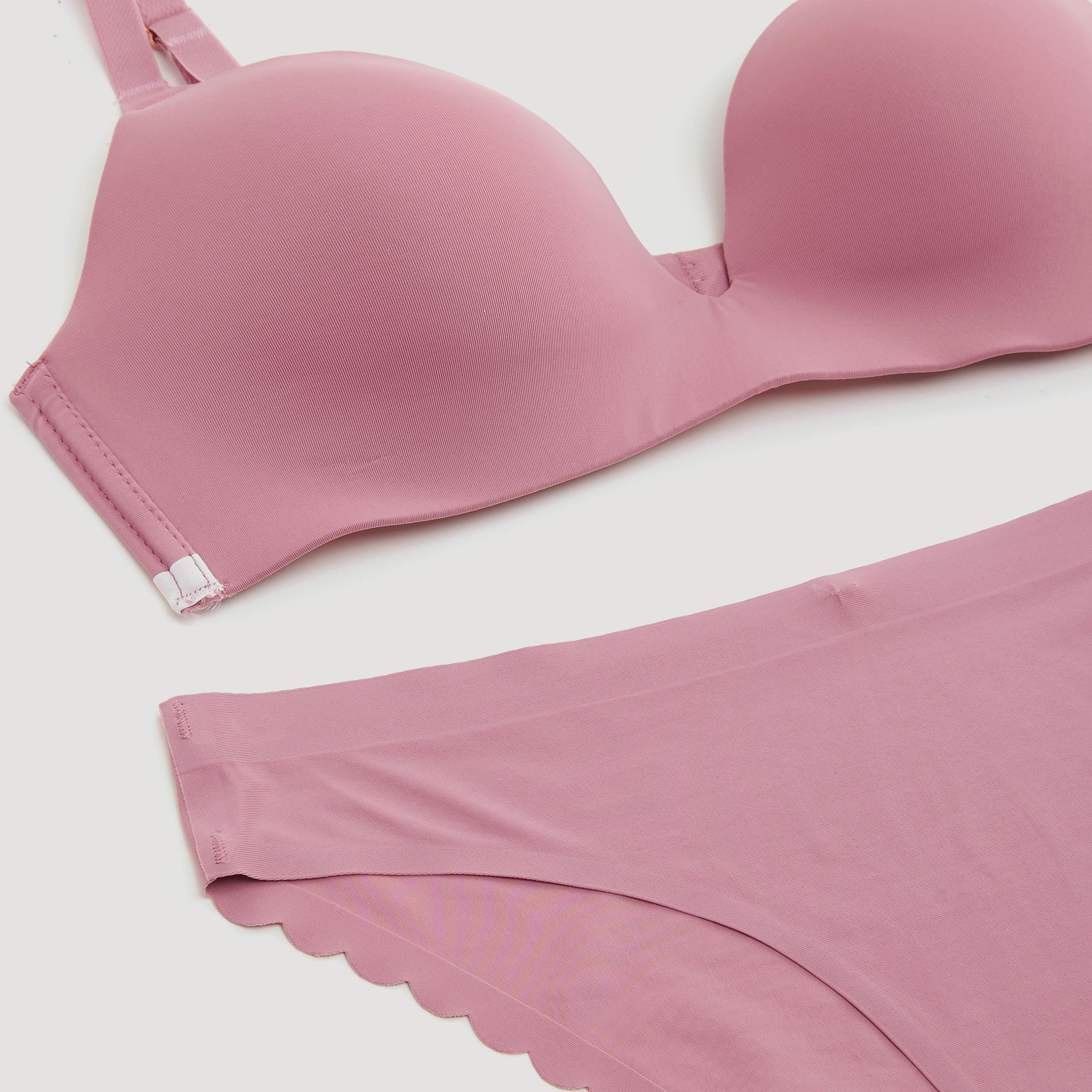 صدرية مبطنة سادة مع سراويل-women-clothing-lingerie-lingeriesets-image-4