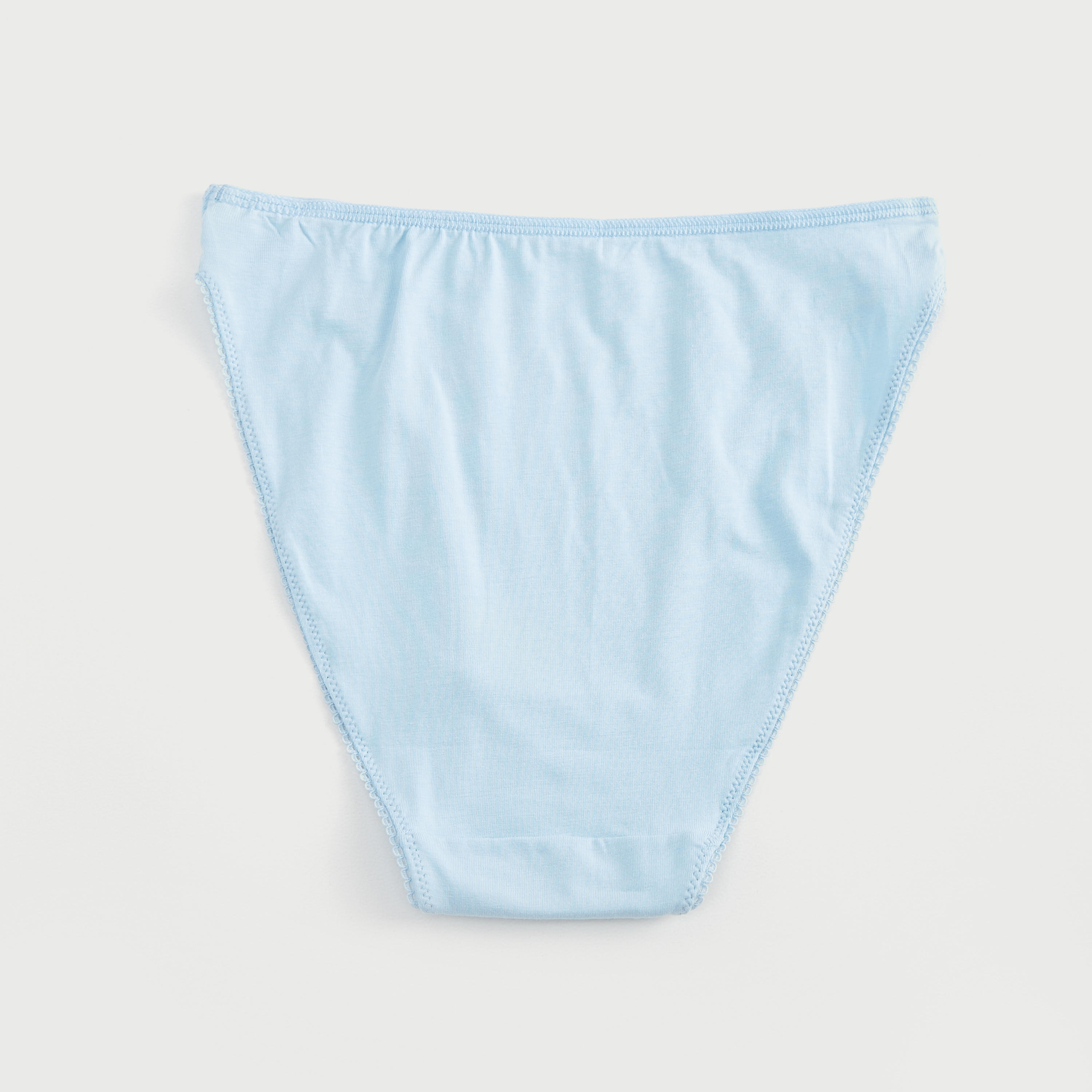 سراويل داخلية سادة بخصر مطاطي وفيونكة - طقم من 5 قطع-women-clothing-lingerie-panties-image-4