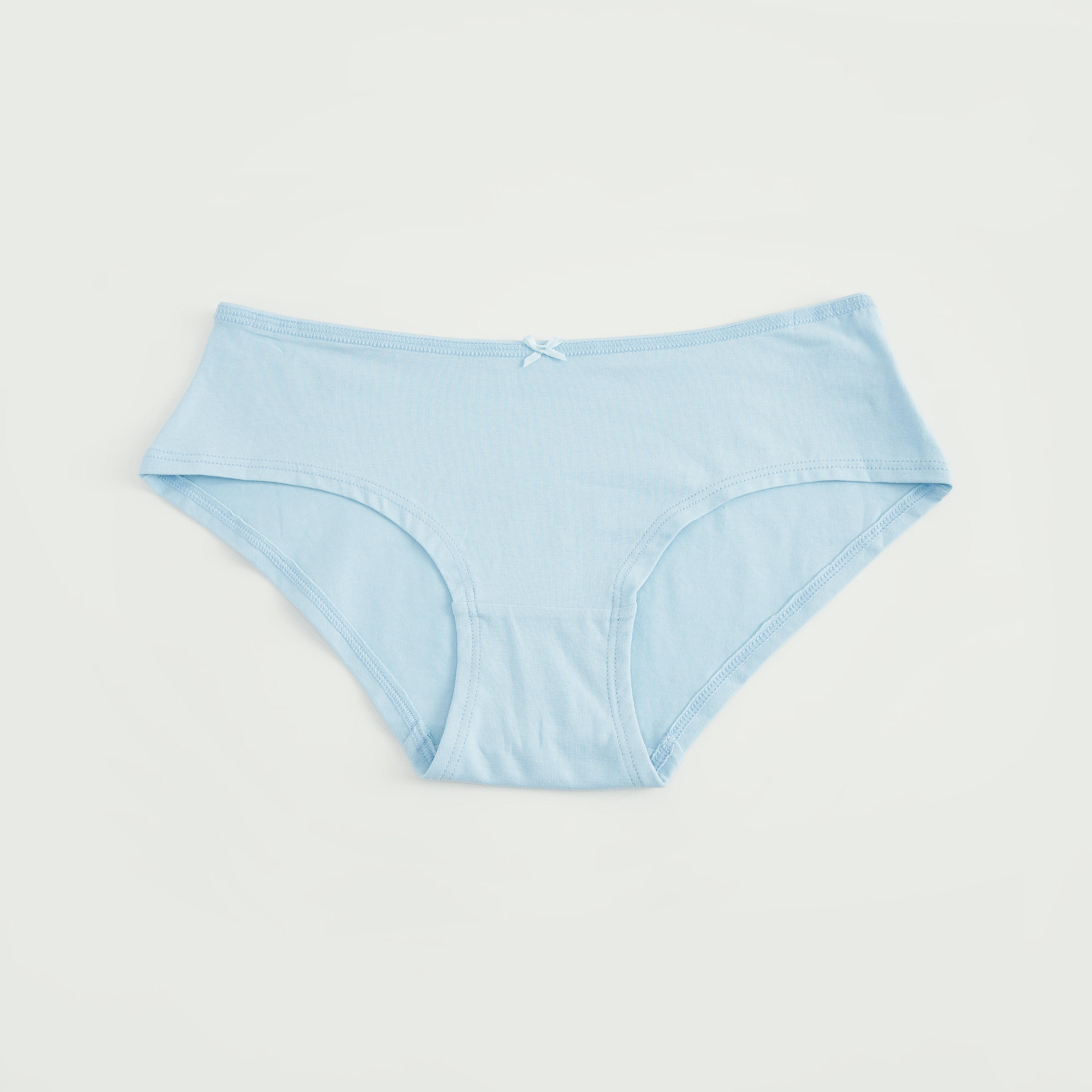 سراويل داخليّة هيبستر سادة بخصر مطّاطي - طقم من 5 قطع-women-clothing-lingerie-panties-image-3