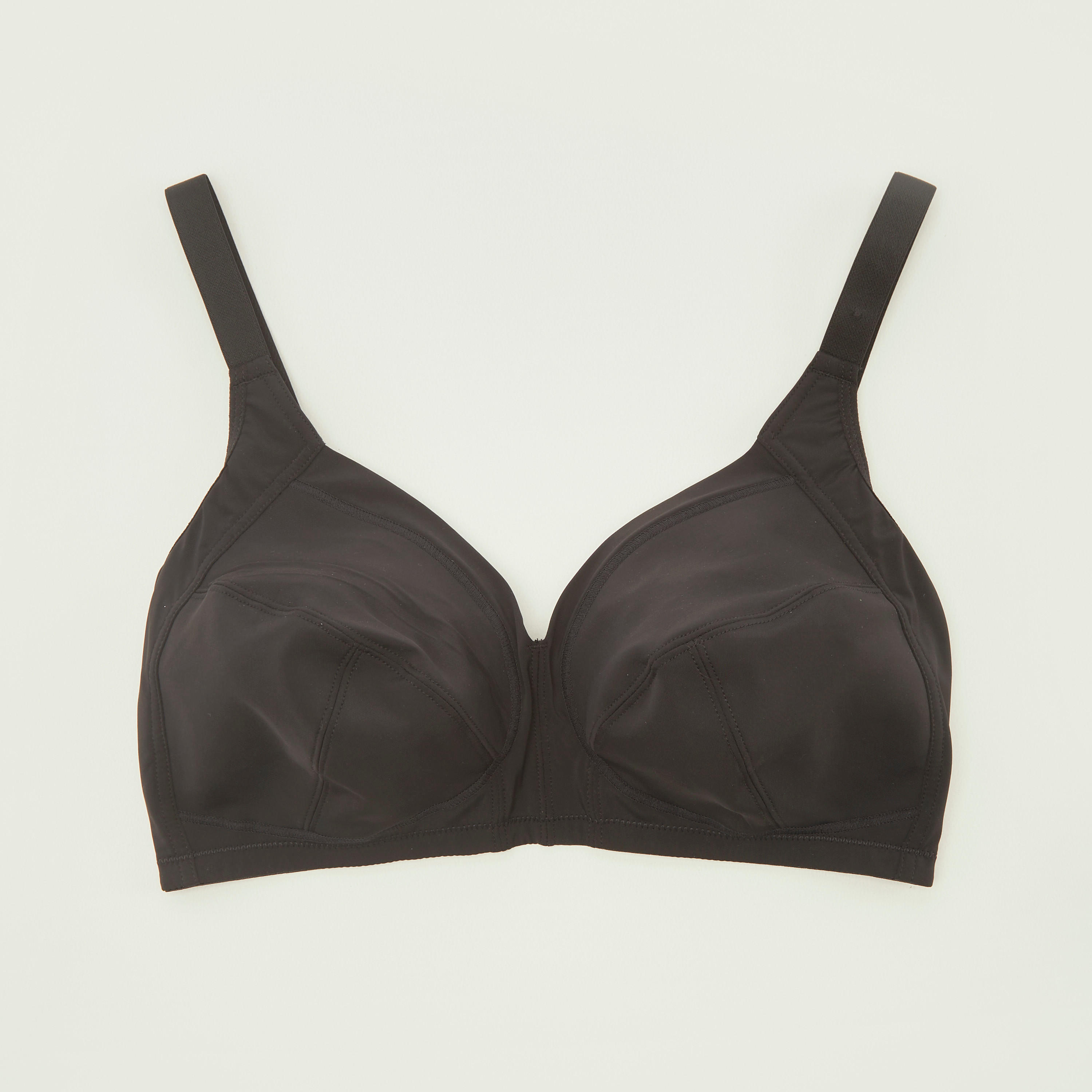 صدريّة رياضيّة سادة غير مبطّنة بشريط إغلاق لاصق-women-clothing-lingerie-bras-image-4
