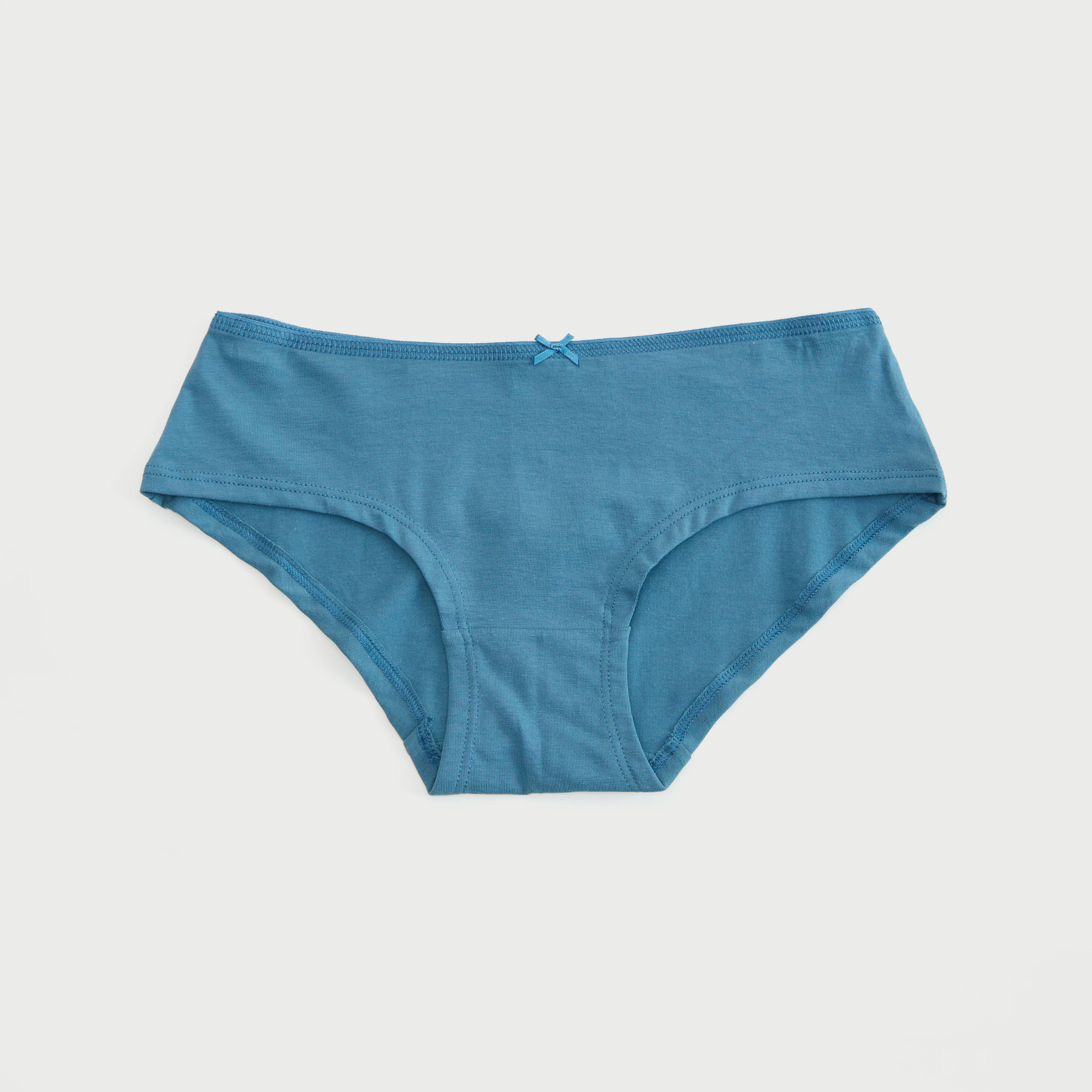 سراويل هيبستر سادة بخصر مطّاطي - طقم من 5 قطع-women-clothing-lingerie-panties-image-3