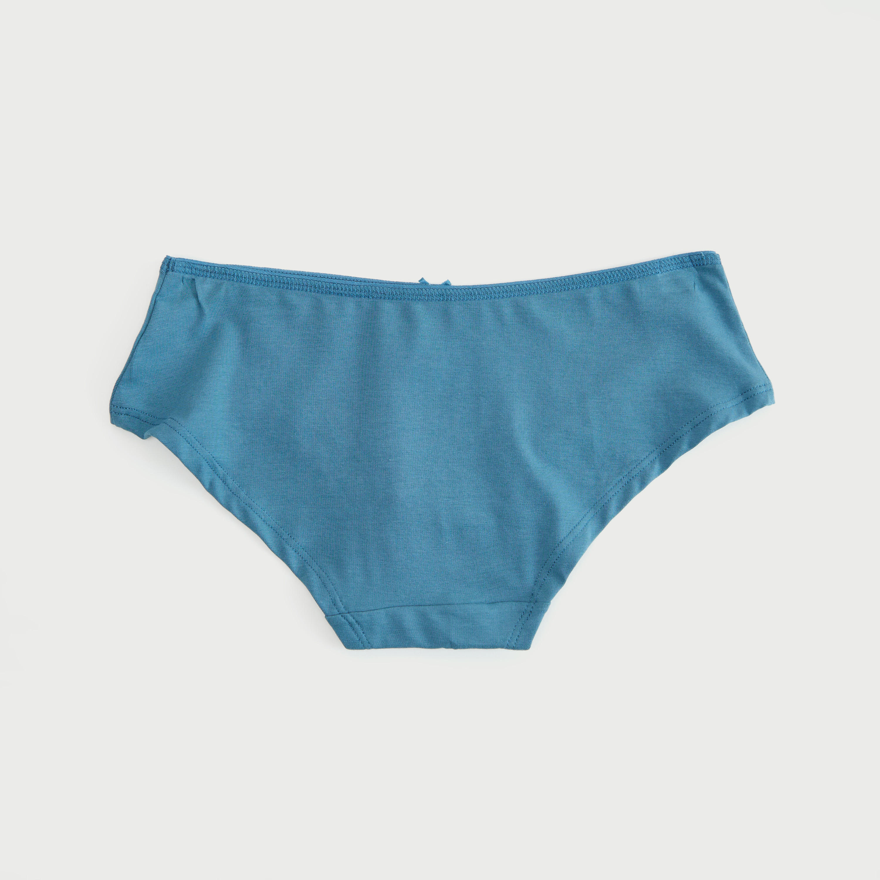 سراويل هيبستر سادة بخصر مطّاطي - طقم من 5 قطع-women-clothing-lingerie-panties-image-4