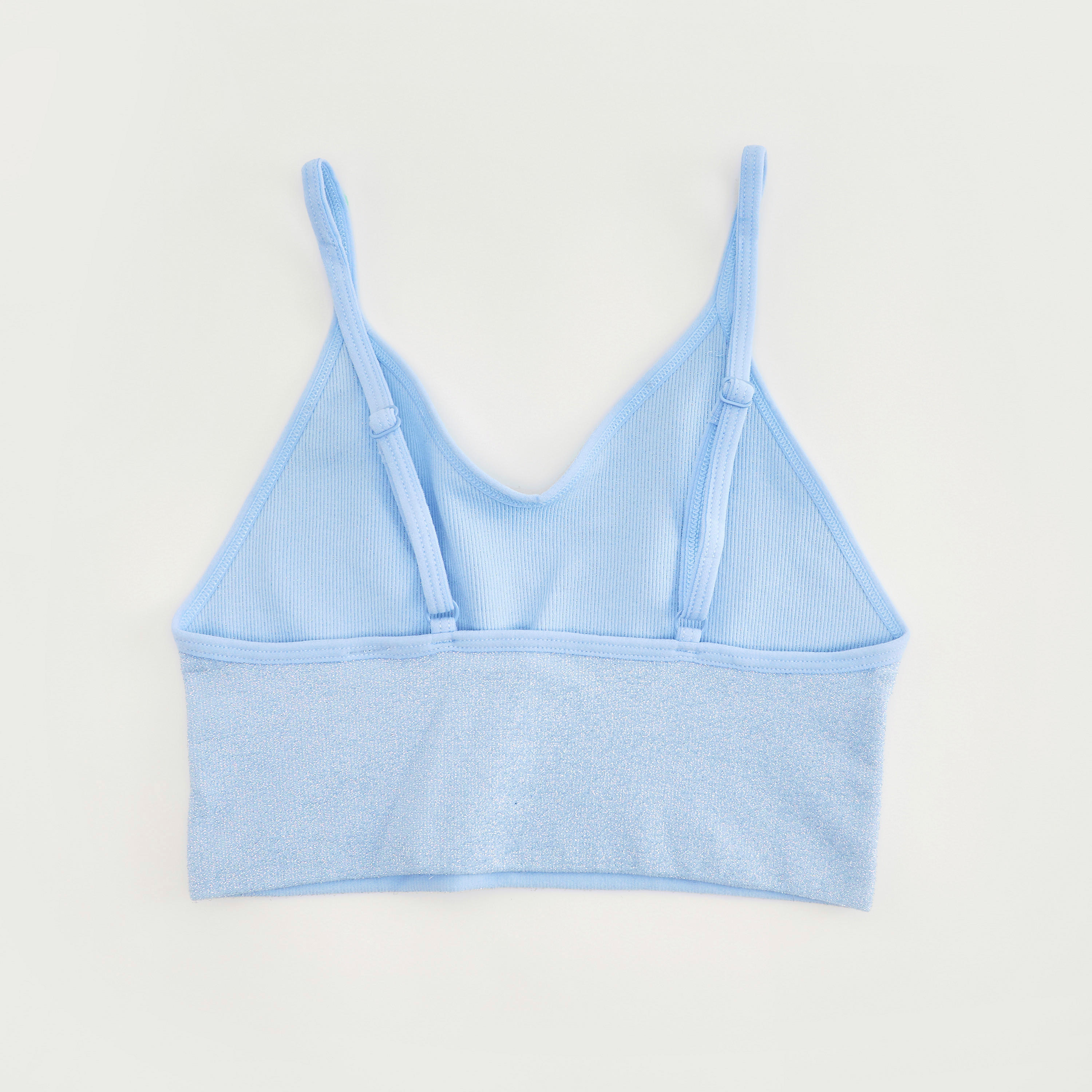 صدرية غير مبطنة بارزة الملمس بحمّالات متداخلة قابلة للتعديل-women-clothing-lingerie-bras-image-2
