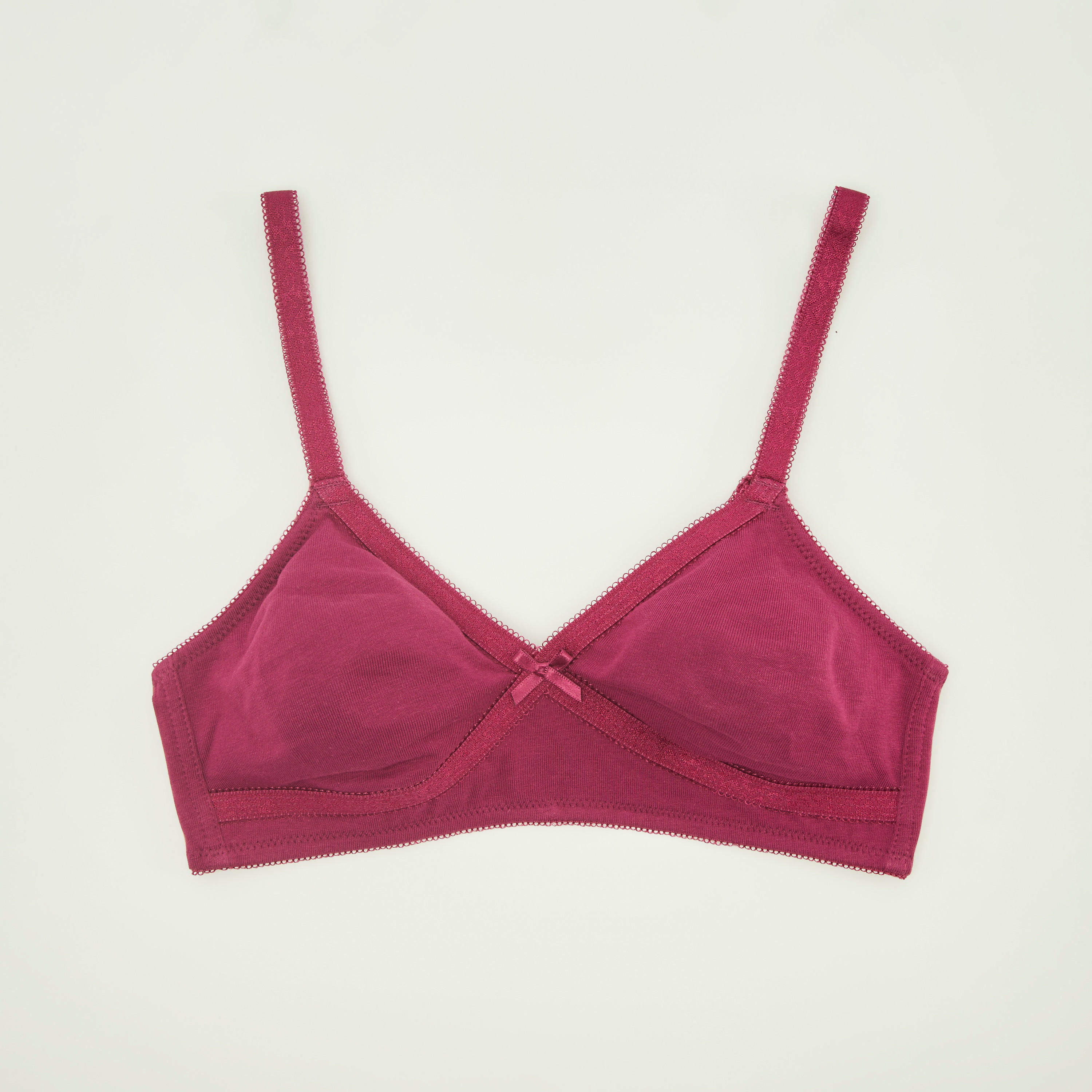 صدريّة أساسية سادة غير مبطّنة بخطّاف إغلاق - طقم من قطعتين-women-clothing-lingerie-bras-image-5