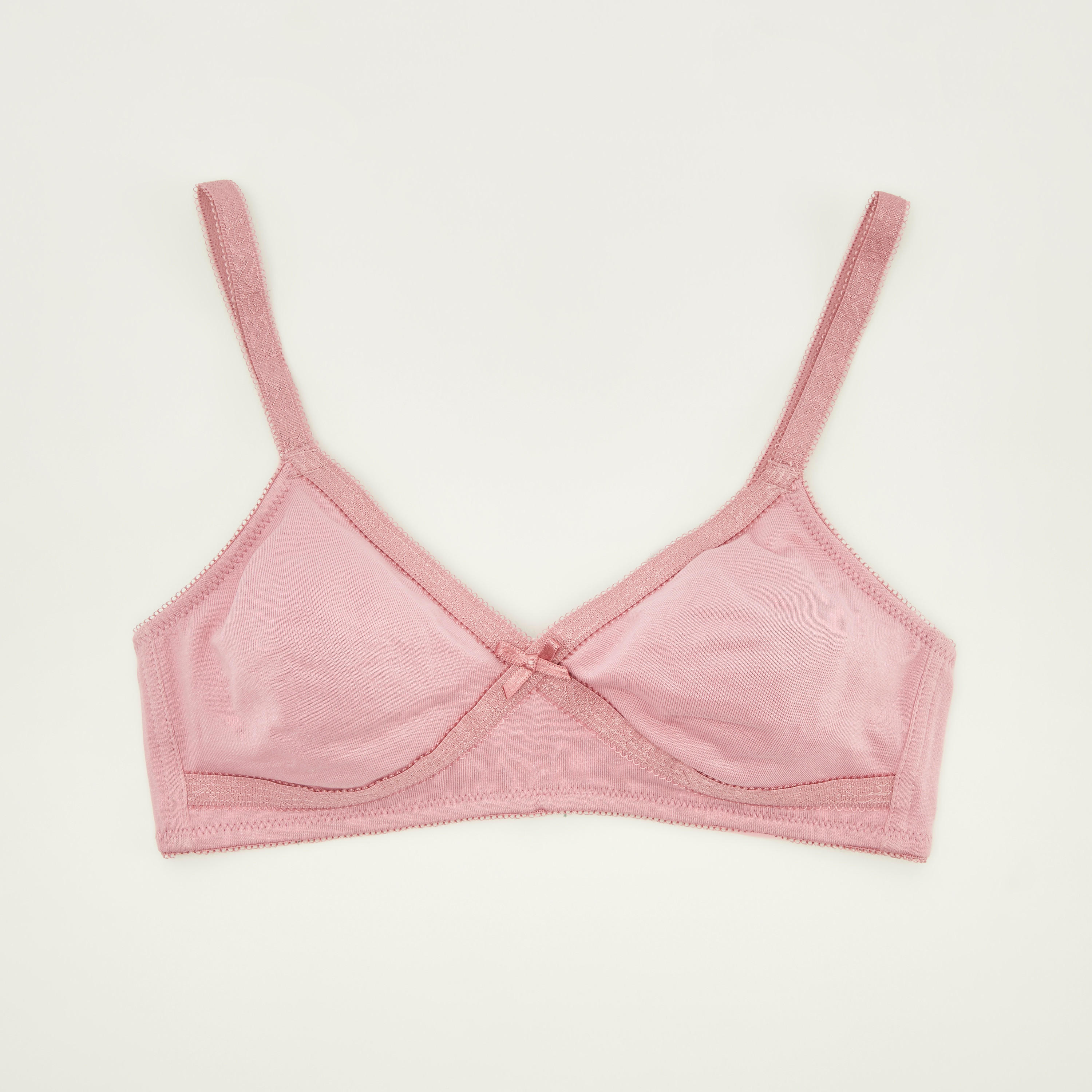صدريّة أساسية سادة غير مبطّنة بخطّاف إغلاق - طقم من قطعتين-women-clothing-lingerie-bras-image-4