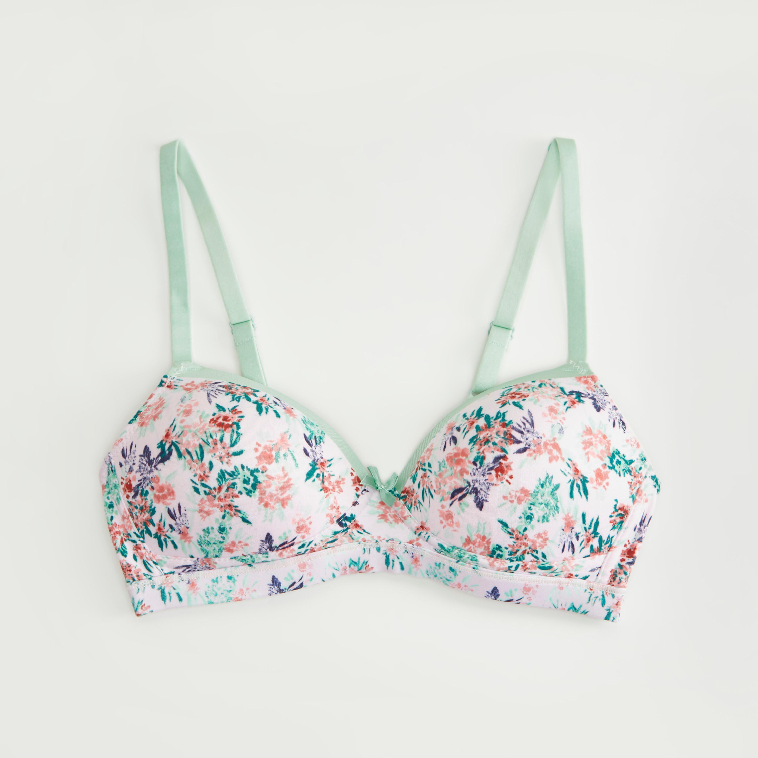 صدريّة بلانج ديمي مبطّنة بخطاف إغلاق - طقم من قطعتين-women-clothing-lingerie-bras-image-2