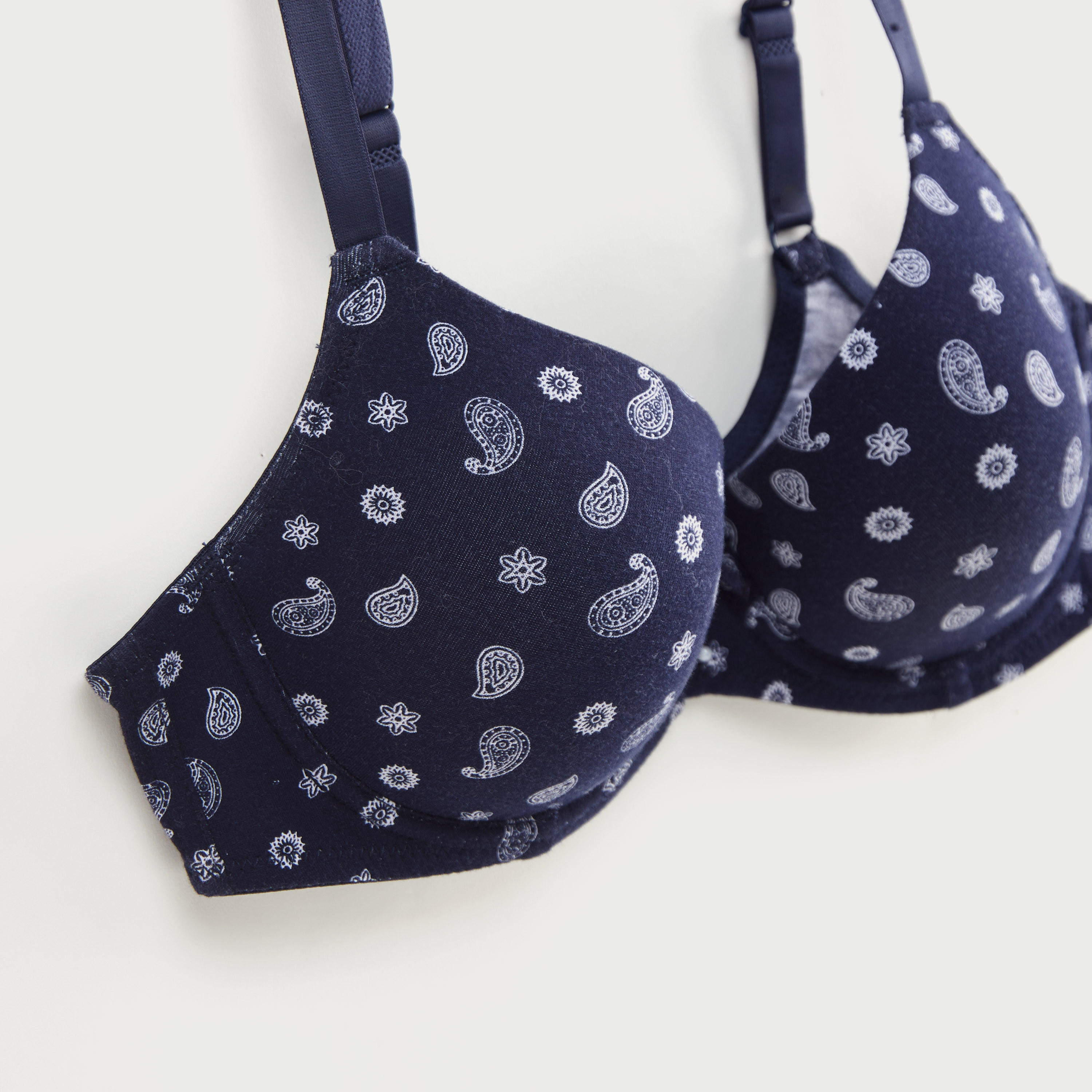 صدريّة تيشيرت مبطّنة دون أسلاك بطبعات-women-clothing-lingerie-bras-image-2