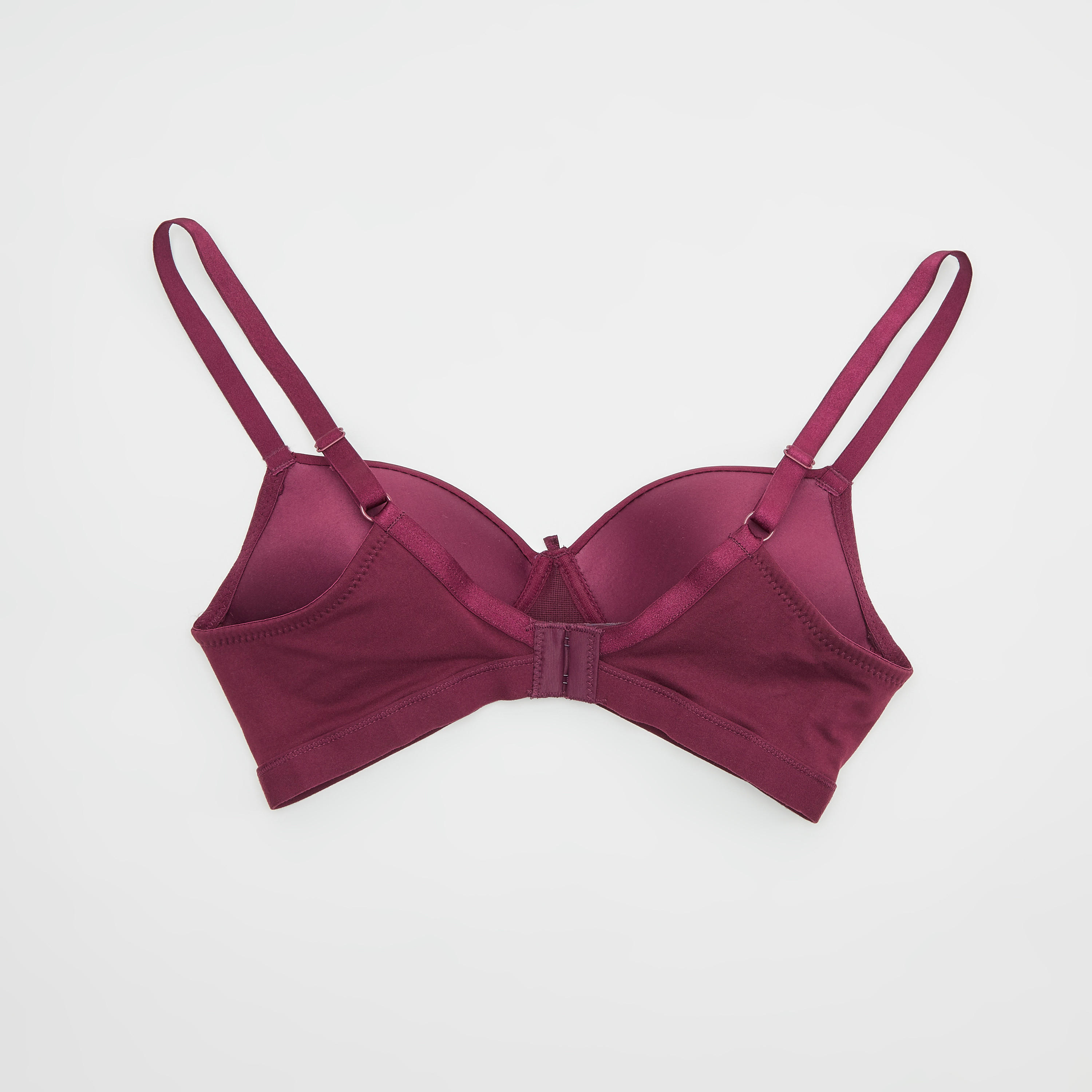 صدرية ديمي سادة بطانة خفيفة بحمالات قابلة للتعديل - طقم من قطعتين-women-clothing-lingerie-bras-image-5