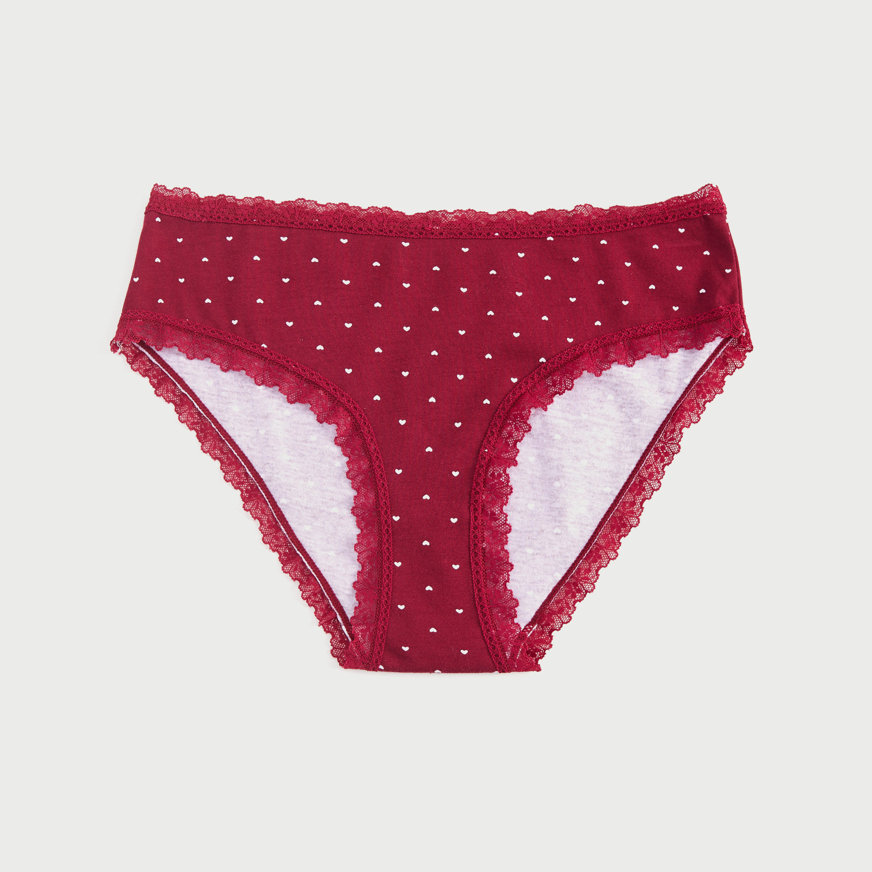 Printed Hipster Briefs with Lace Detail-women-clothing-lingerie-panties-image-1