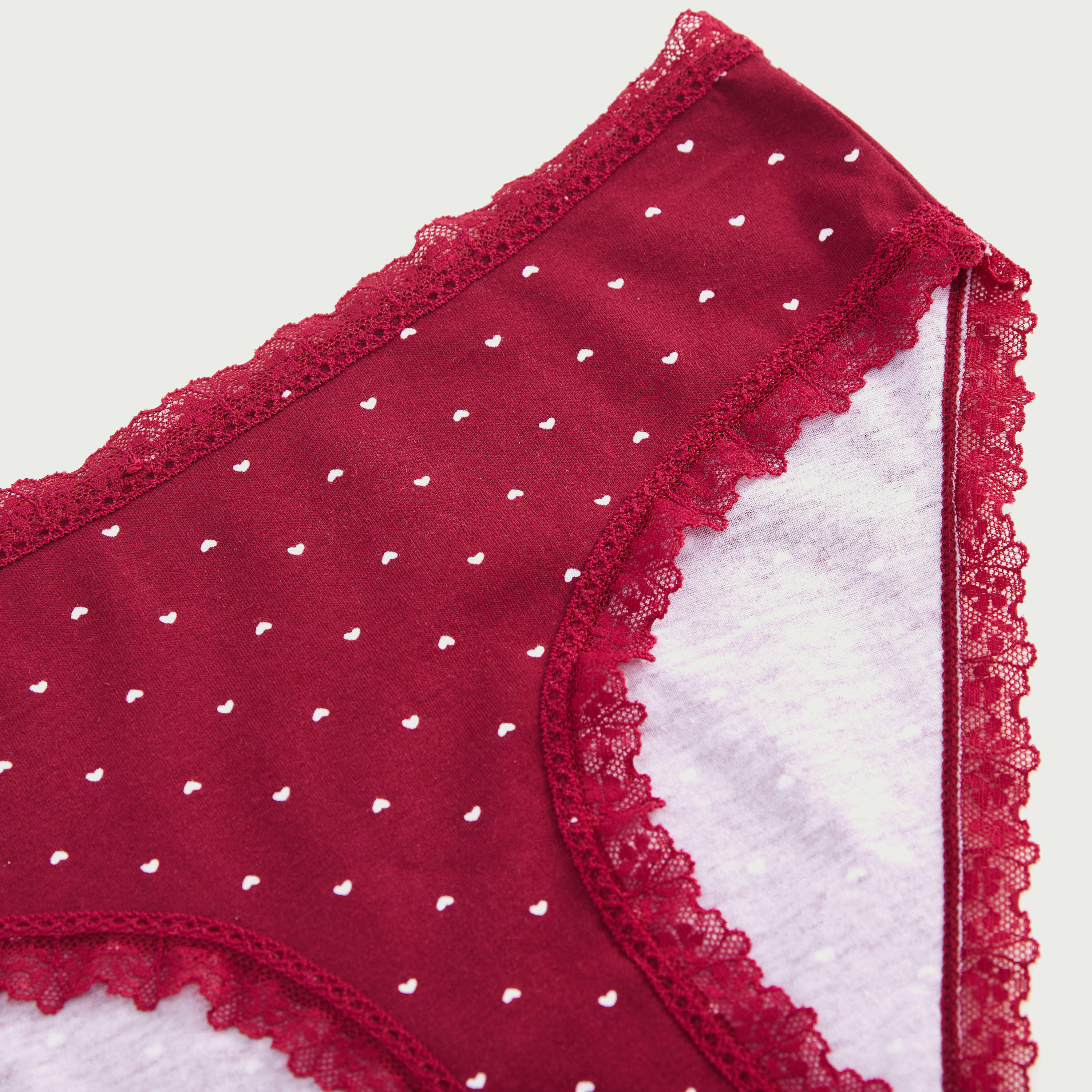 Printed Hipster Briefs with Lace Detail-women-clothing-lingerie-panties-image-2