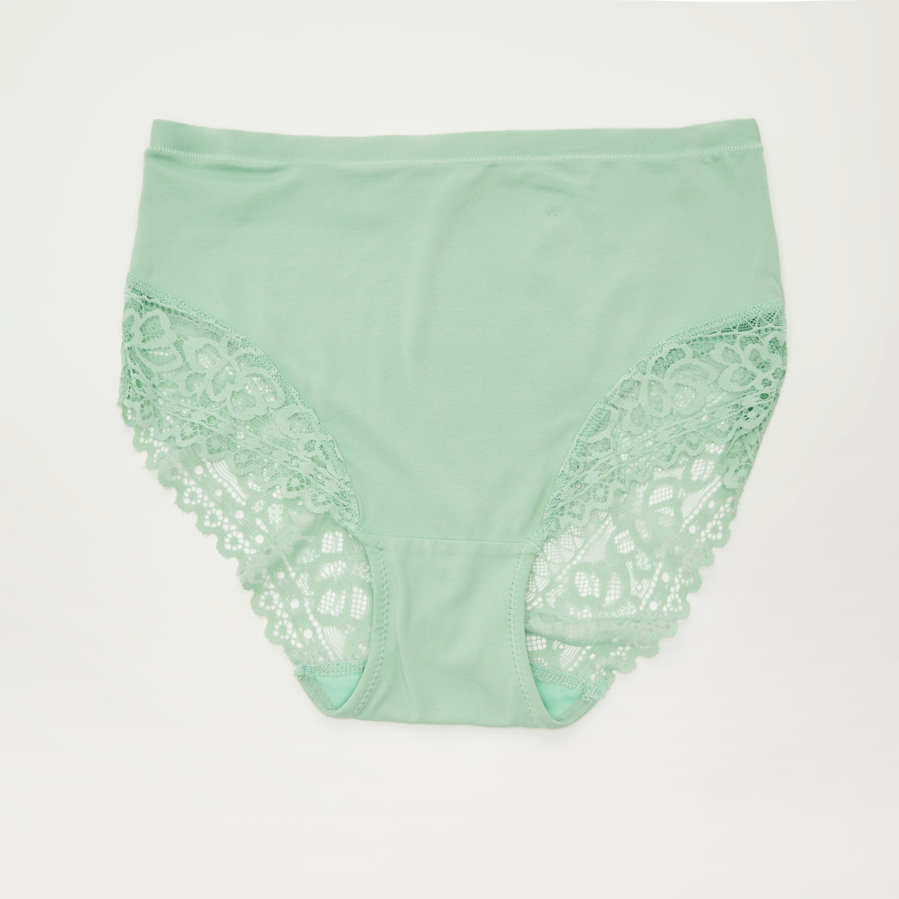 سروال بوي شورت بتفاصيل دانتيل - طقم من قطعتين متنوعتين-women-clothing-lingerie-panties-image-3