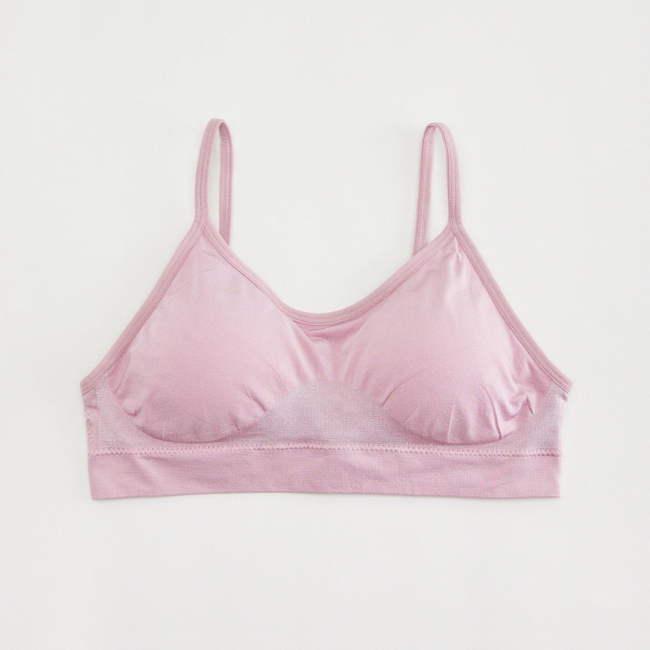 صدريّة دون خياطة سادة ببطانة خفيفة - طقم من 3 قطع-women-clothing-lingerie-bras-image-5