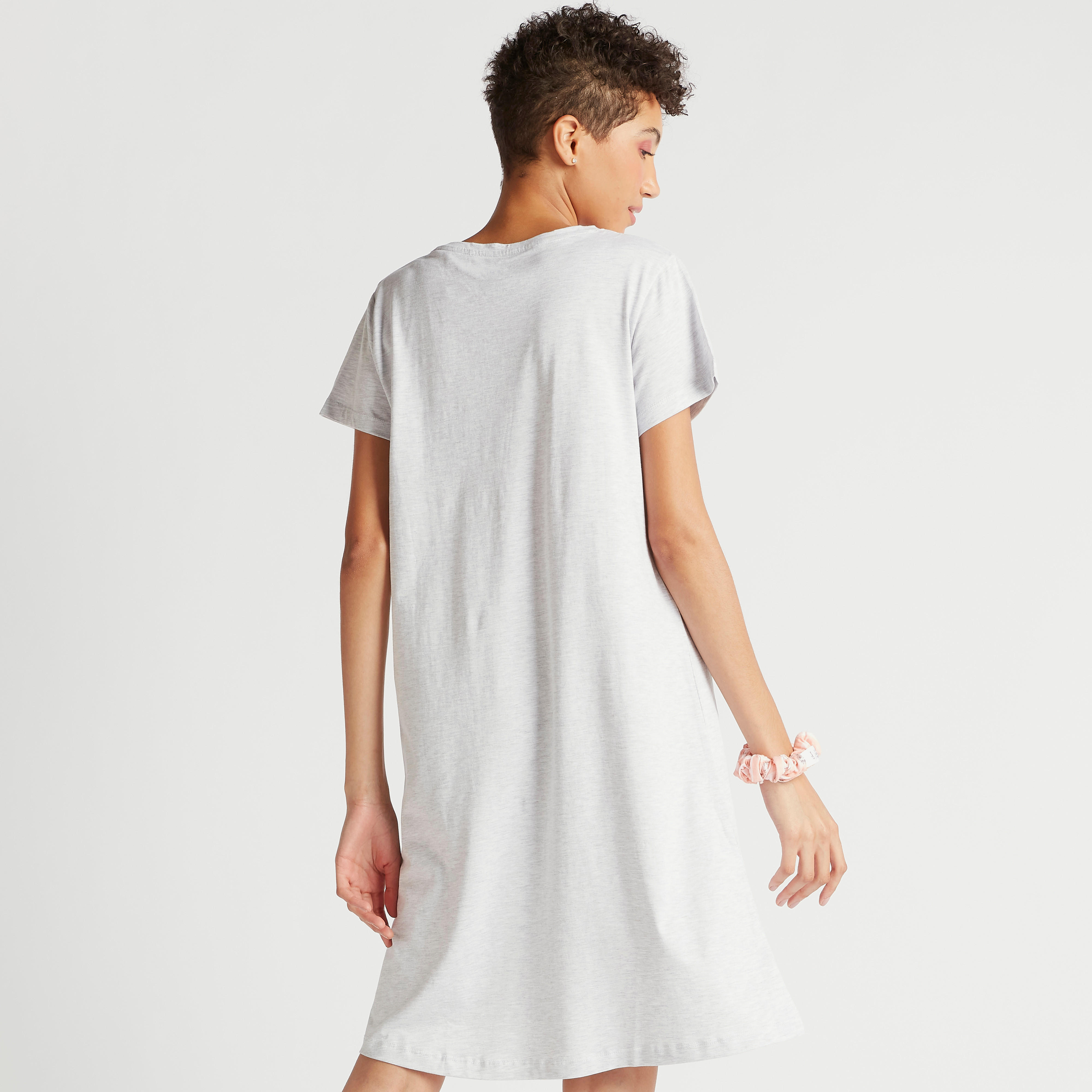 قميص نوم بأكمام قصيرة وياقة مستديرة - طقم من قطعتين-women-clothing-nightwear-nighties-image-7