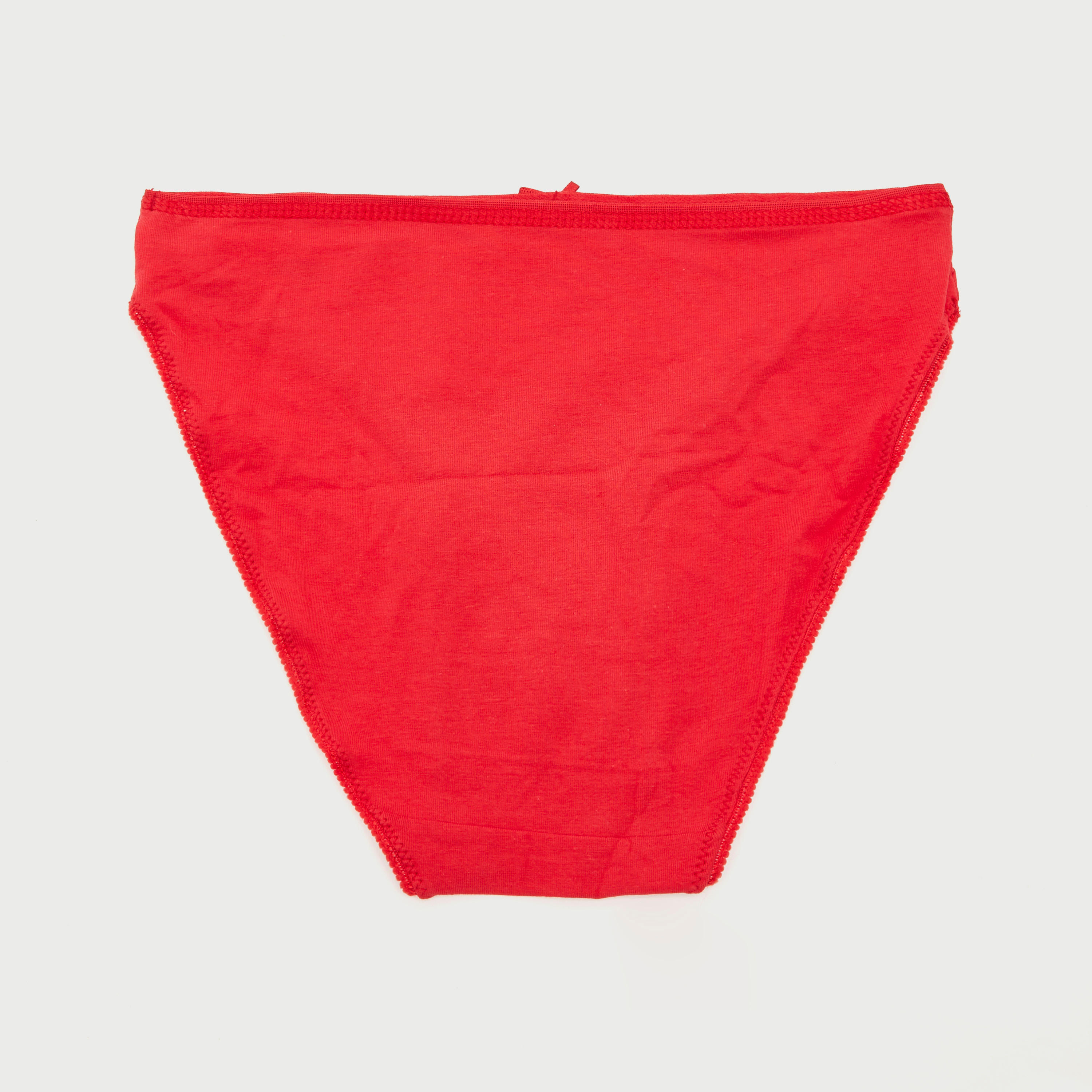 سراويل داخليّة سادة بتفاصيل فيونكة - طقم من 5 قطع-women-clothing-lingerie-panties-image-4