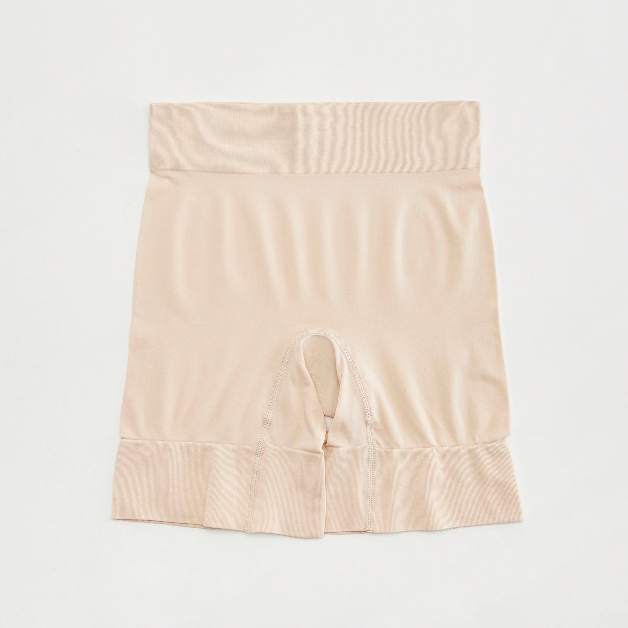 سراويل تشكيل بارزة الملمس بطول الركبة - طقم من قطعتين-women-clothing-lingerie-shapewear-image-4