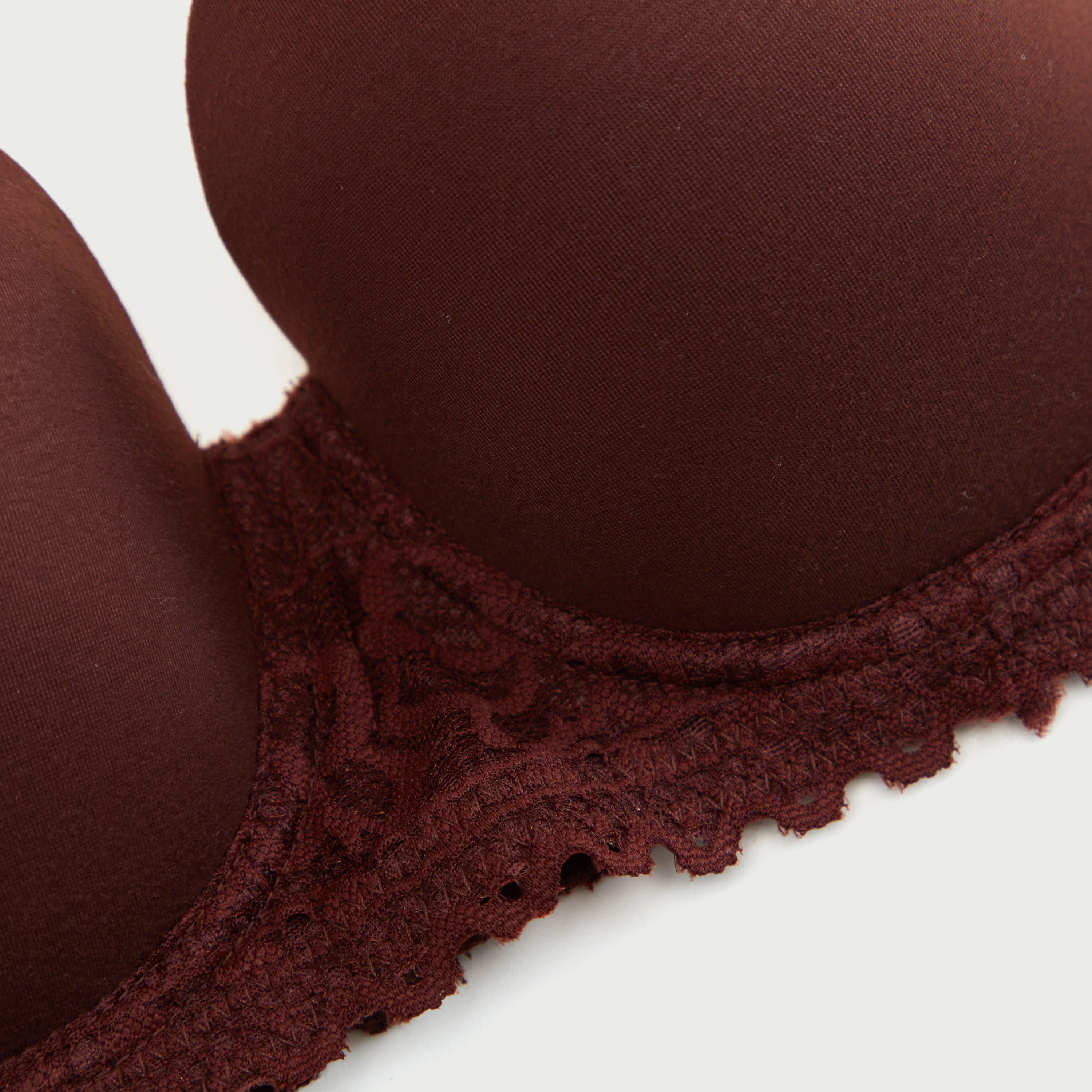 صدريّة بالكونيت مبطنة دانتيل وحمالات قابلة للتعديل - طقم من قطعتين-women-clothing-lingerie-bras-image-2