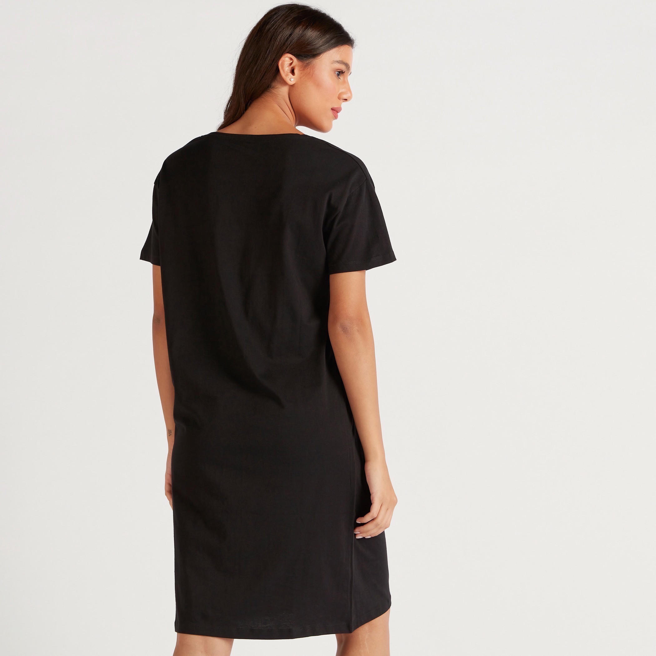 قميص نوم بياقة مستديرة وأكمام قصيرة وطبعات-women-clothing-nightwear-nighties-image-4