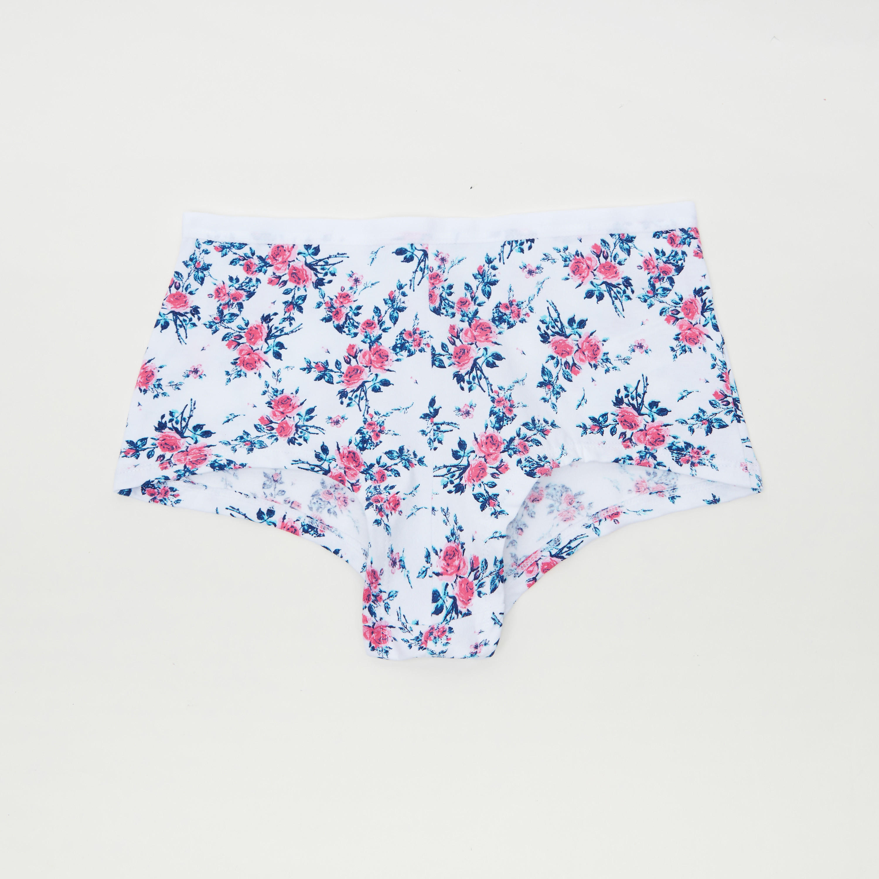سروال بوي شورت بخصر مطّاطي - طقم من 5 قطع متنوّعة-women-clothing-lingerie-panties-image-3