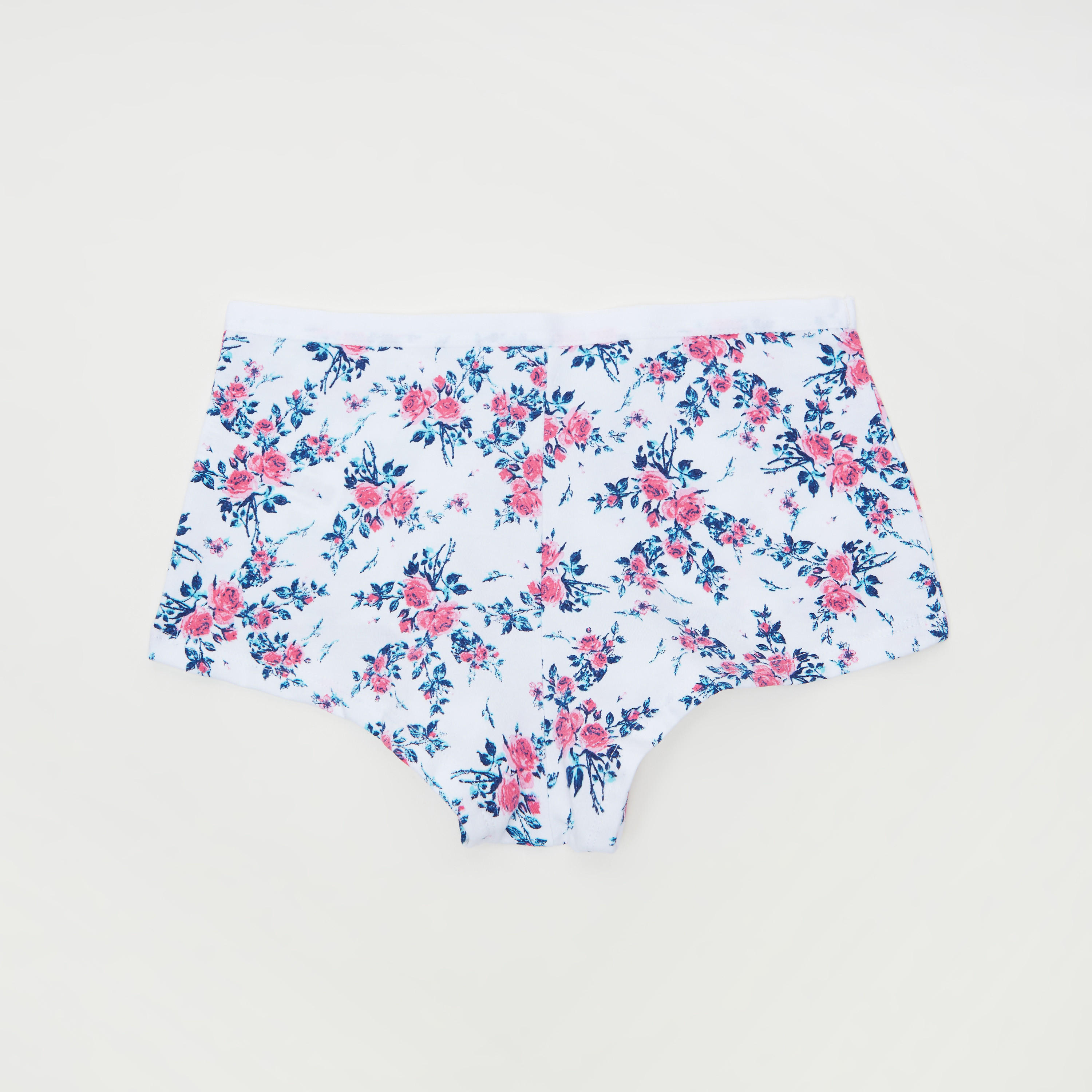 سروال بوي شورت بخصر مطّاطي - طقم من 5 قطع متنوّعة-women-clothing-lingerie-panties-image-4