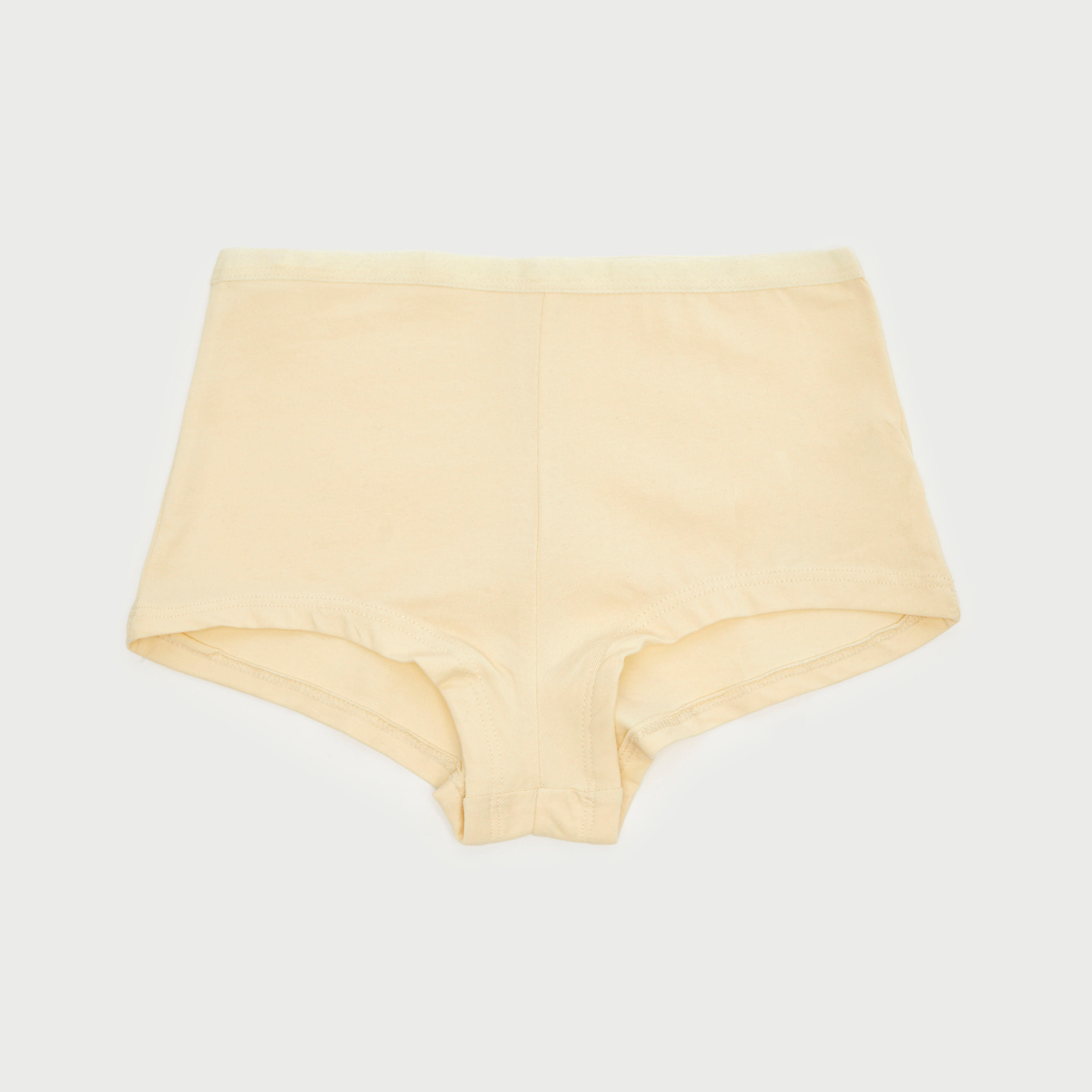 سراويل بوي شورت سادة بخصر مطّاطي - طقم من 5 قطع-women-clothing-lingerie-panties-image-3