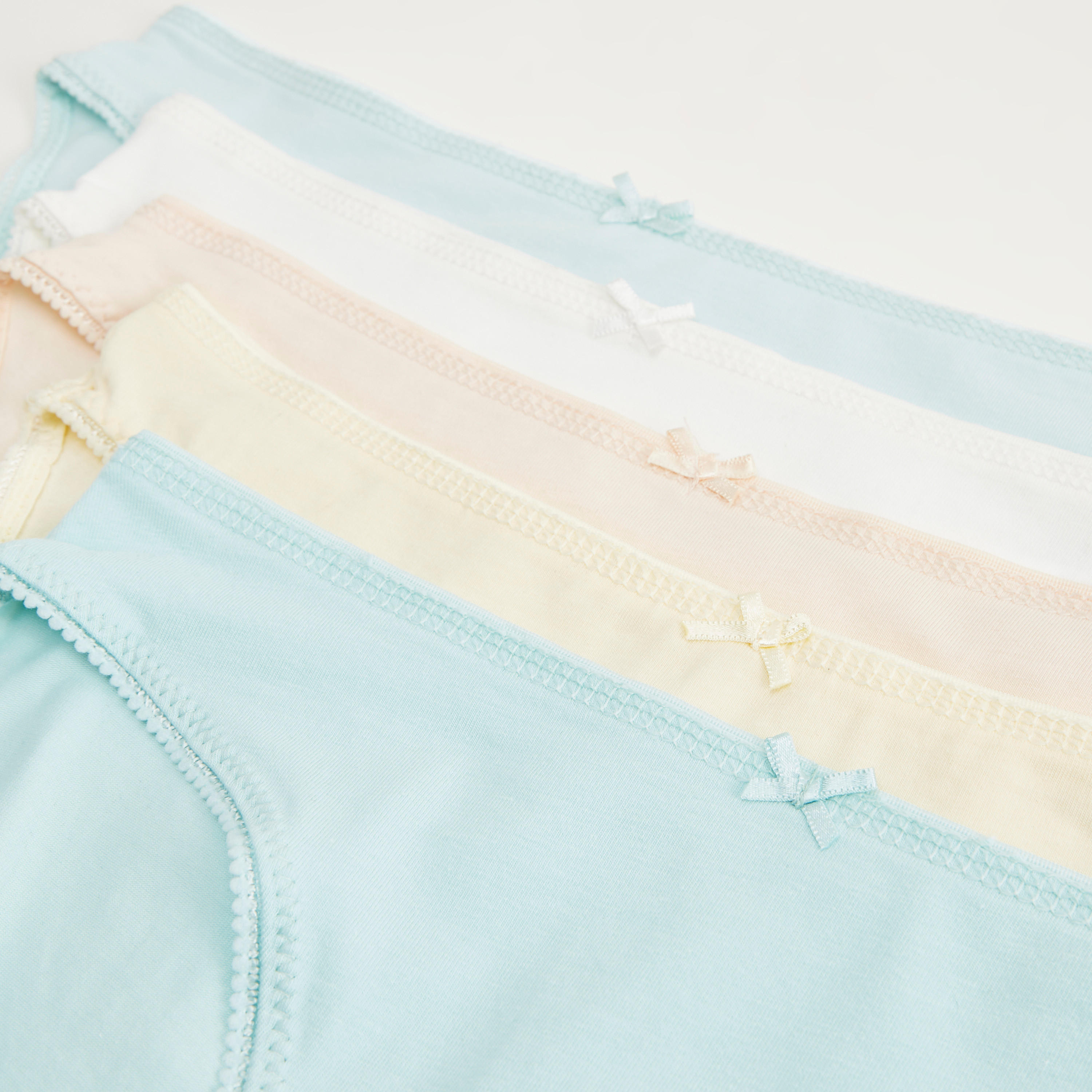 سراويل هيبستر بخصر مطّاطي - طقم من 5 قطع-women-clothing-lingerie-panties-image-3