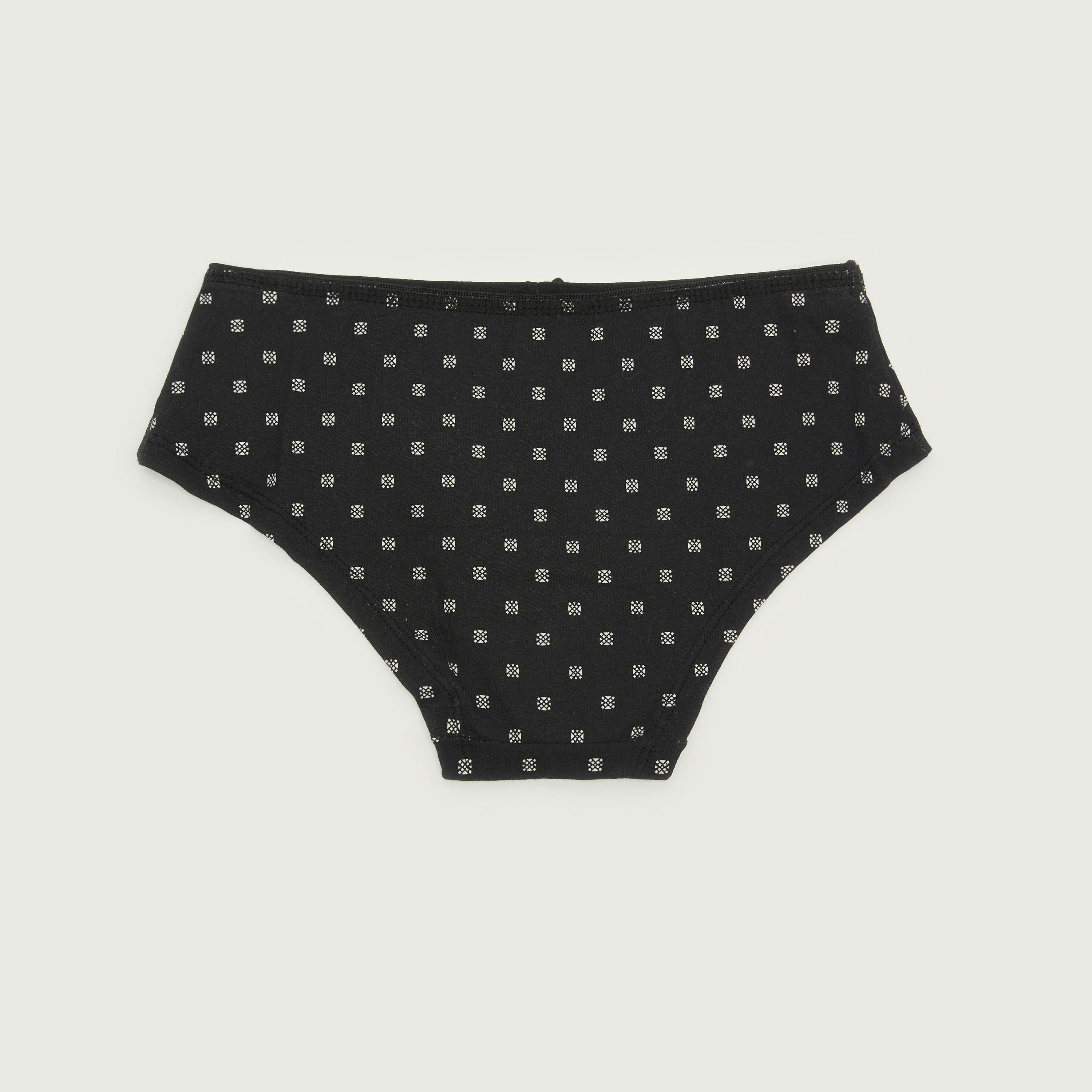 سراويل هيبستر بتفاصيل فيونكة - طقم من 5 قطع متنوعة-women-clothing-lingerie-panties-image-4